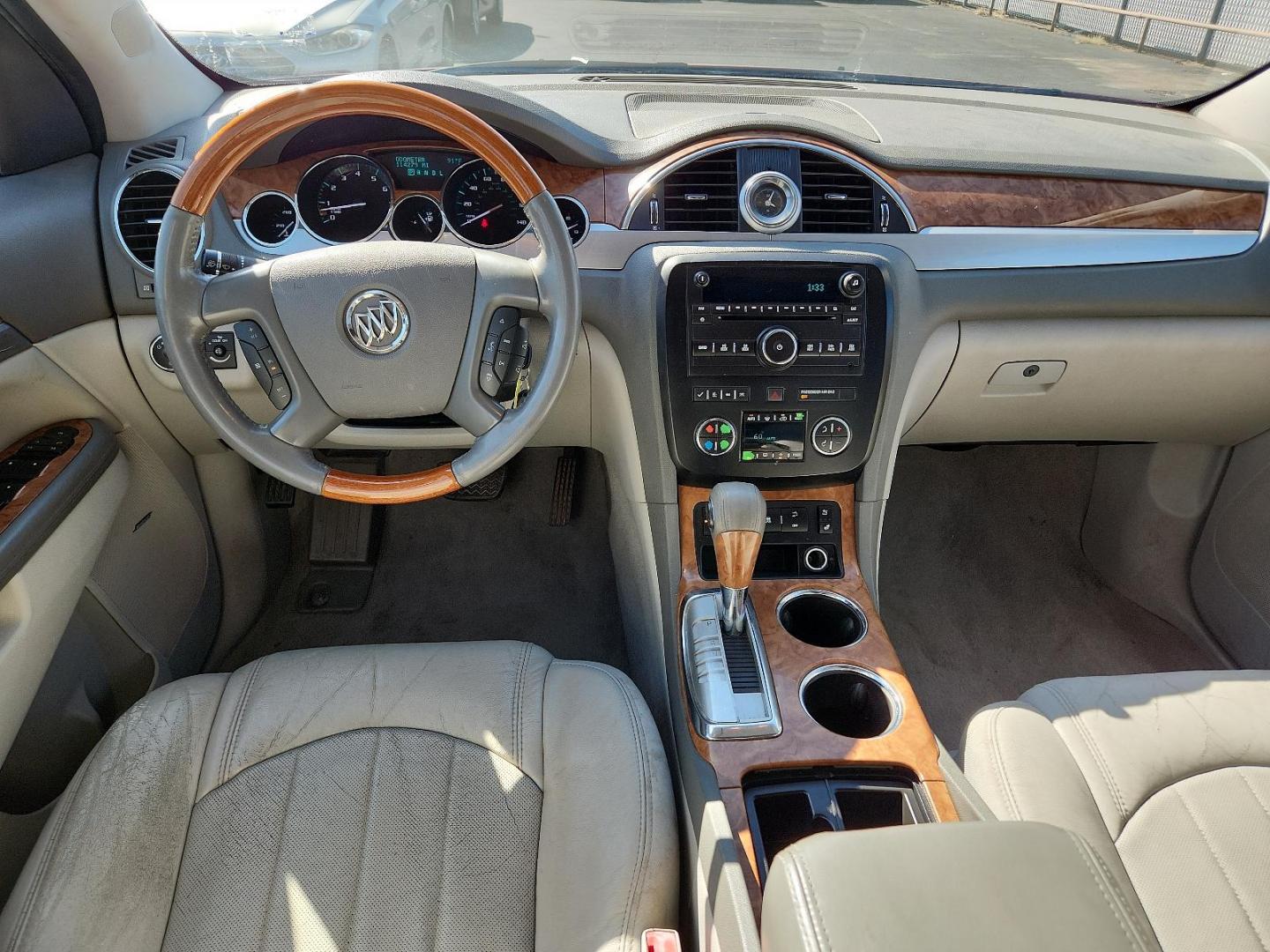 2012 Red Buick Enclave Premium (5GAKRDED6CJ) with an ENGINE, 3.6L VARIABLE VALVE TIMING V6 WITH SIDI (SPARK IGNITION DIRECT INJECTION), DOHC engine, located at 4110 Avenue Q, Lubbock, 79412, 33.556553, -101.855820 - Photo#5