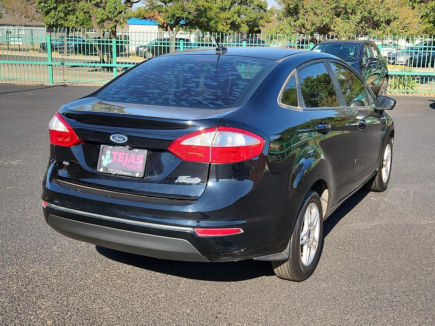 2018 Shadow Black - G1 /Charcoal Black - 1D Ford Fiesta SE (3FADP4BJ2JM) with an ENGINE: 1.6L TI-VCT I-4 engine, located at 4110 Avenue Q, Lubbock, 79412, 33.556553, -101.855820 - Photo#1