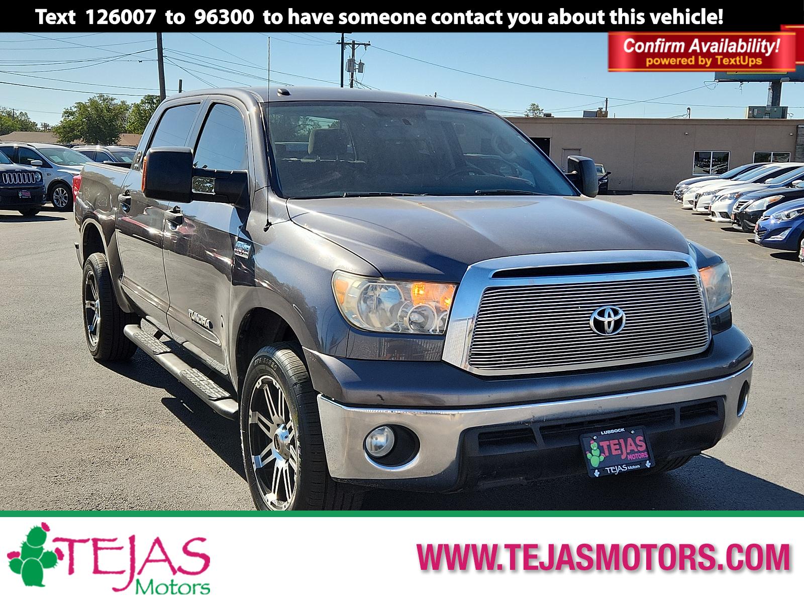 photo of 2012 Toyota Tundra 2WD Truck CrewMax 5.7L V8 6-Spd AT