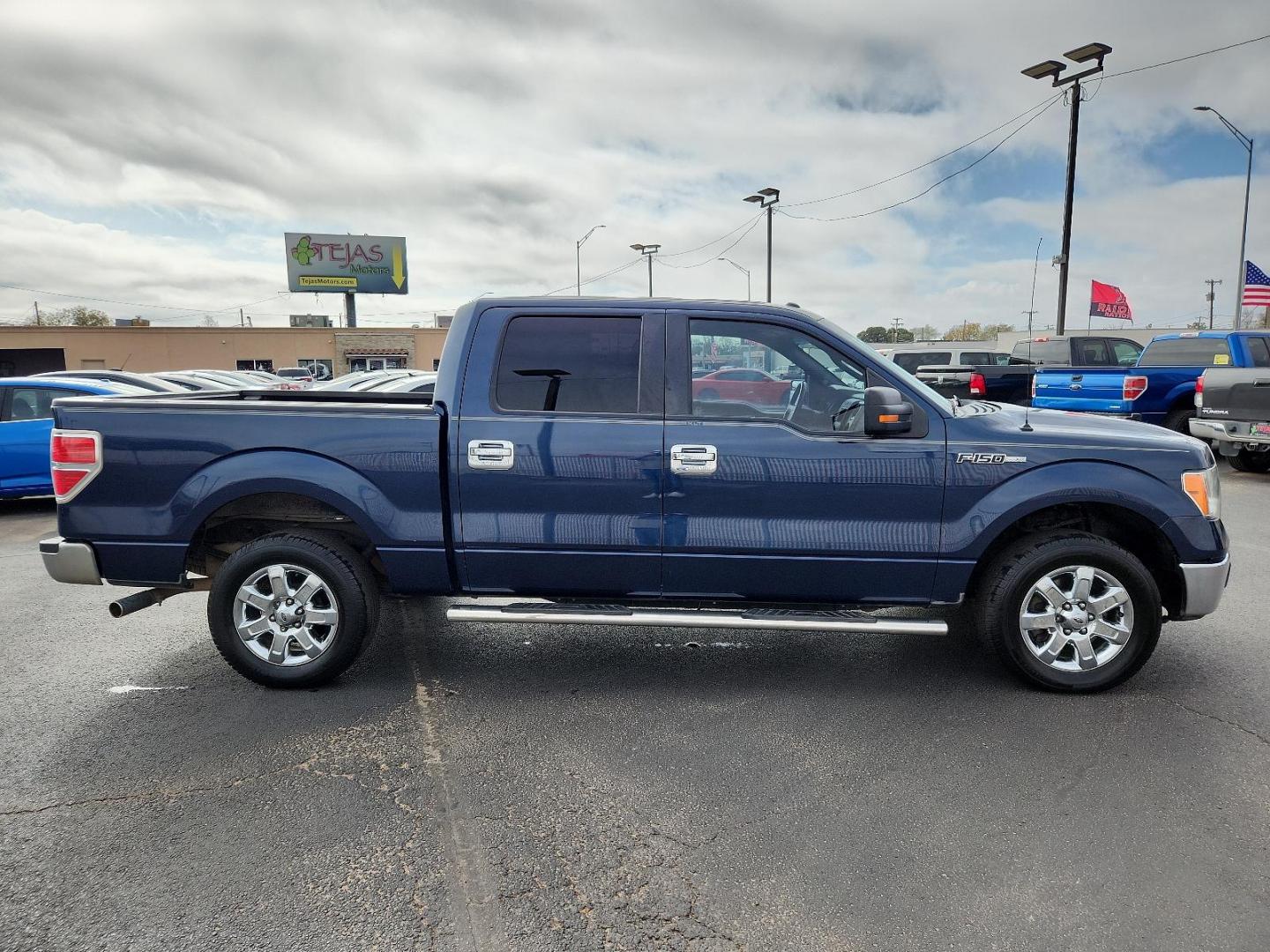 2014 Blue /Grey Ford F-150 XLT (1FTEW1CM4EK) with an ENGINE: 3.7L V6 FFV engine, located at 4110 Avenue Q, Lubbock, 79412, 33.556553, -101.855820 - 12/04/2024 KEY AND INSPECTION IN ENVELOPE GOD - Photo#1