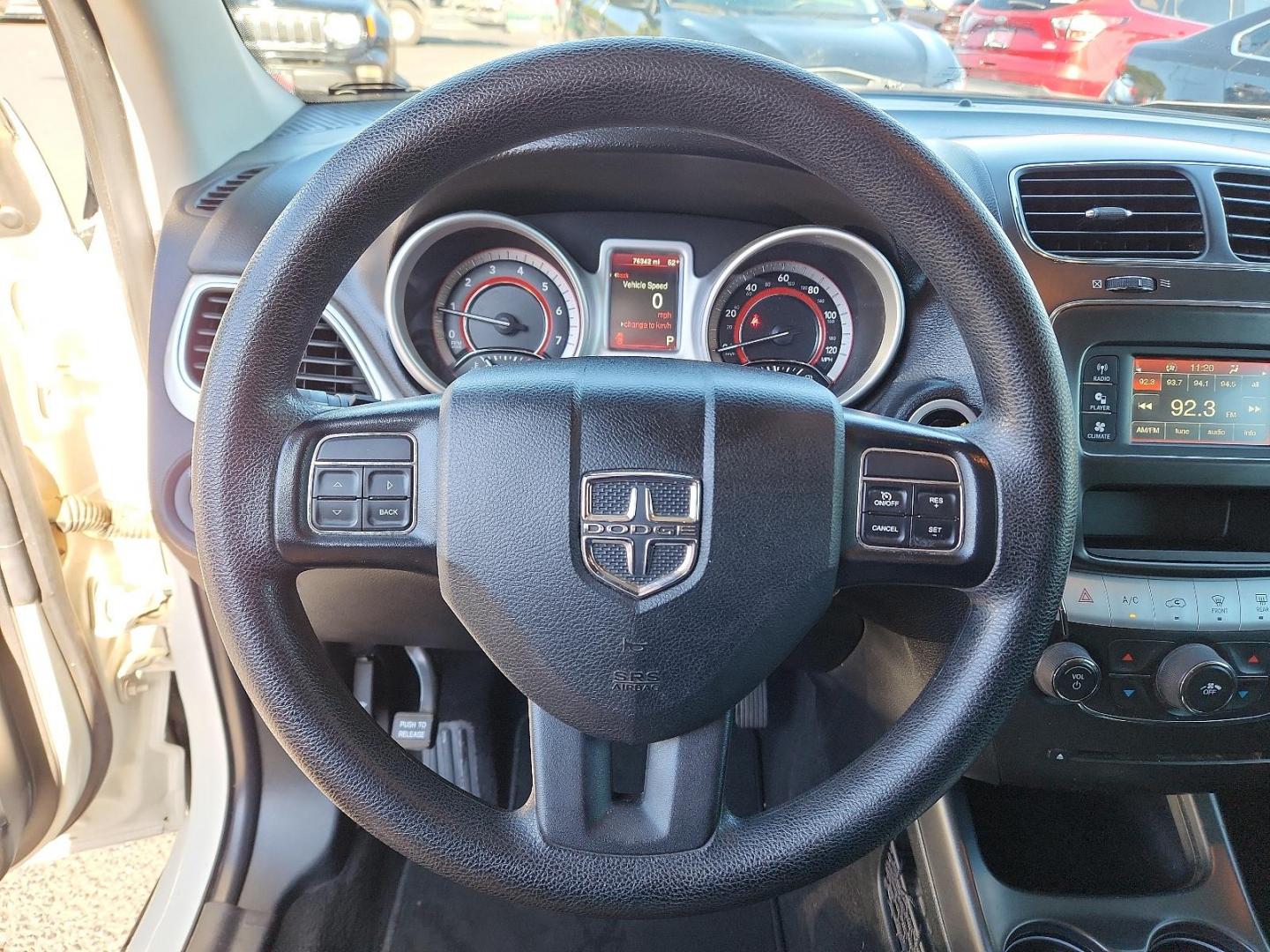 2018 WHITE Dodge Journey SE (3C4PDCAB6JT) with an ENGINE: 2.4L I4 DOHC 16V DUAL VVT engine, located at 4110 Avenue Q, Lubbock, 79412, 33.556553, -101.855820 - Photo#10