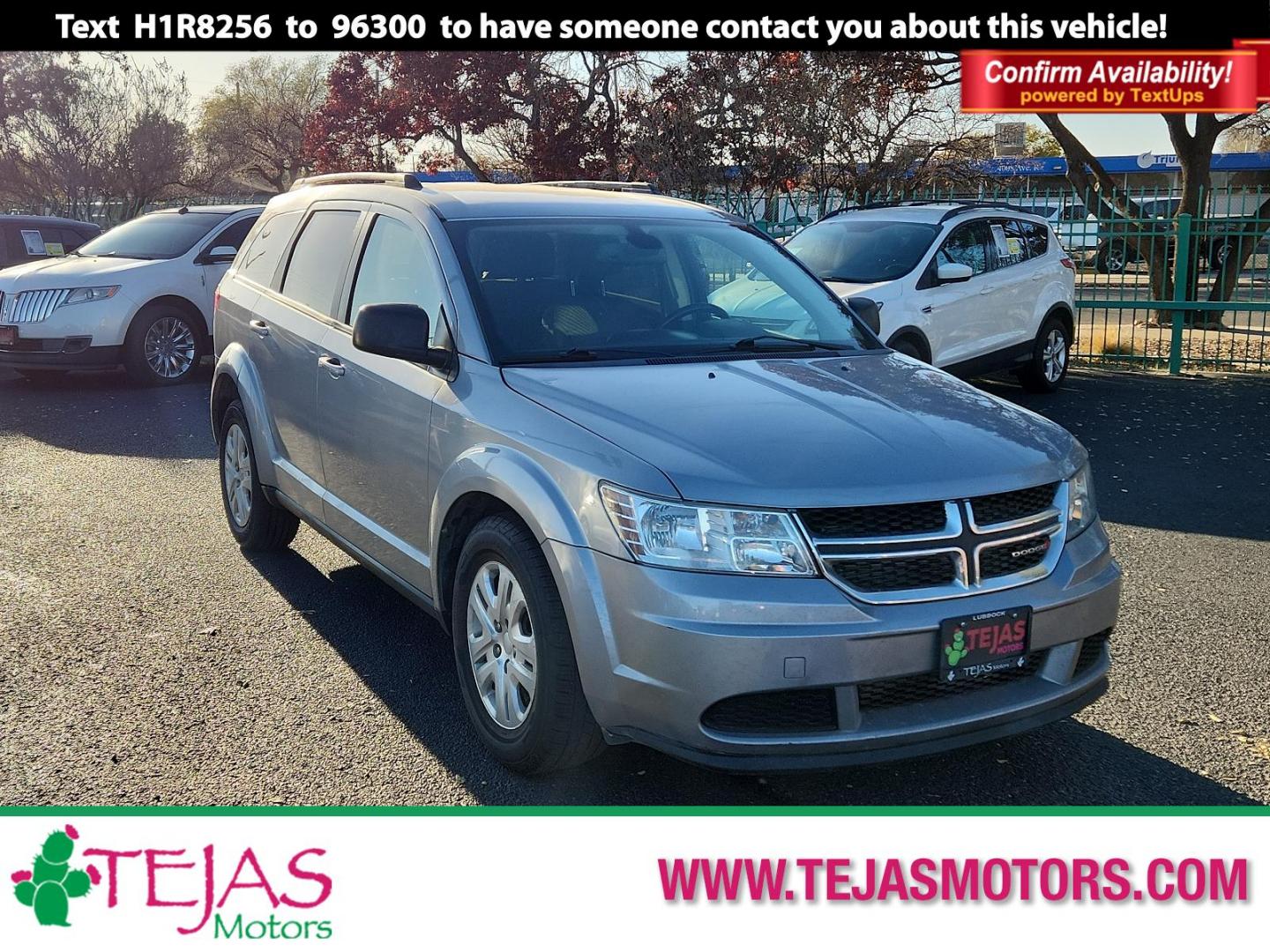 2018 SILVER Dodge Journey SE (3C4PDCAB1JT) with an ENGINE: 2.4L I4 DOHC 16V DUAL VVT engine, located at 4110 Avenue Q, Lubbock, 79412, 33.556553, -101.855820 - 12/04/2024 KEY AND INSPECTION IN ENVELOPE GOD - Photo#0