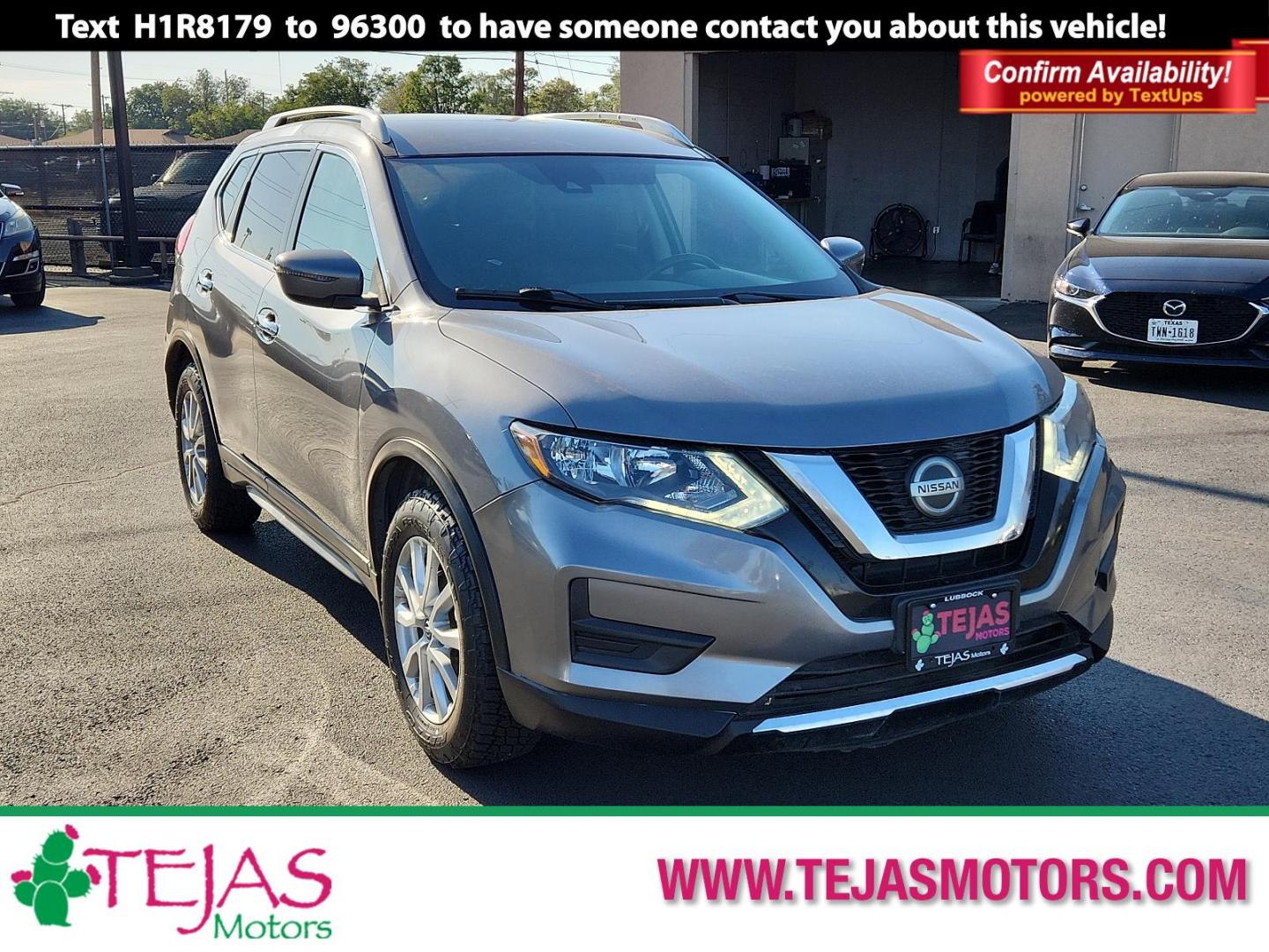 2019 GRAY Nissan Rogue S (5N1AT2MT5KC) with an Engine: 2.5L DOHC 16-Valve I4 -inc: ECO mode engine, located at 4110 Avenue Q, Lubbock, 79412, 33.556553, -101.855820 - Photo#0