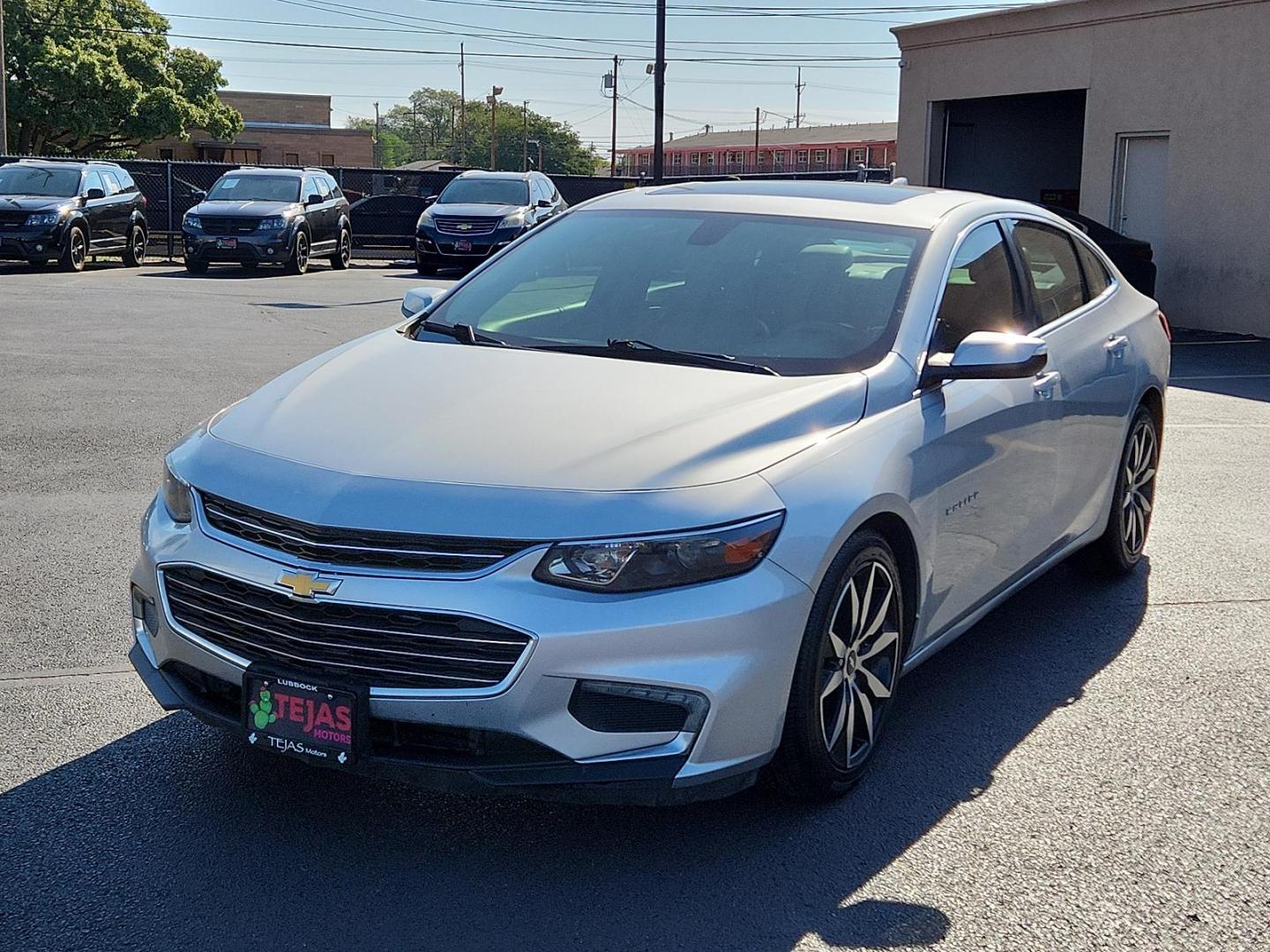 2017 SILVER Chevrolet Malibu LT (1G1ZE5ST5HF) with an ENGINE, 1.5L TURBO DOHC 4-CYLINDER DI engine, located at 4110 Avenue Q, Lubbock, 79412, 33.556553, -101.855820 - 10/11/2024 KEY IN ENVELOPE GOD - Photo#3