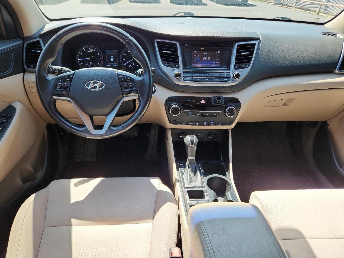 2016 Mojave Sand - NN5 /Beige - YAK Hyundai Tucson Sport (KM8J33A26GU) with an Engine: 1.6L GDI Turbo 4-Cylinder engine, located at 4110 Avenue Q, Lubbock, 79412, 33.556553, -101.855820 - 08/01/2024 KEY IN ENVELOPE GOD - Photo#5