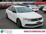 2016 WHITE Volkswagen Jetta Sedan 1.4T S w/Technology (3VW267AJXGM) with an Engine: 1.4L I-4 Turbocharged -inc: direct injection engine, located at 4110 Avenue Q, Lubbock, 79412, 33.556553, -101.855820 - 02/08/2025 KEY IN ENVELOPE GOD - Photo#0