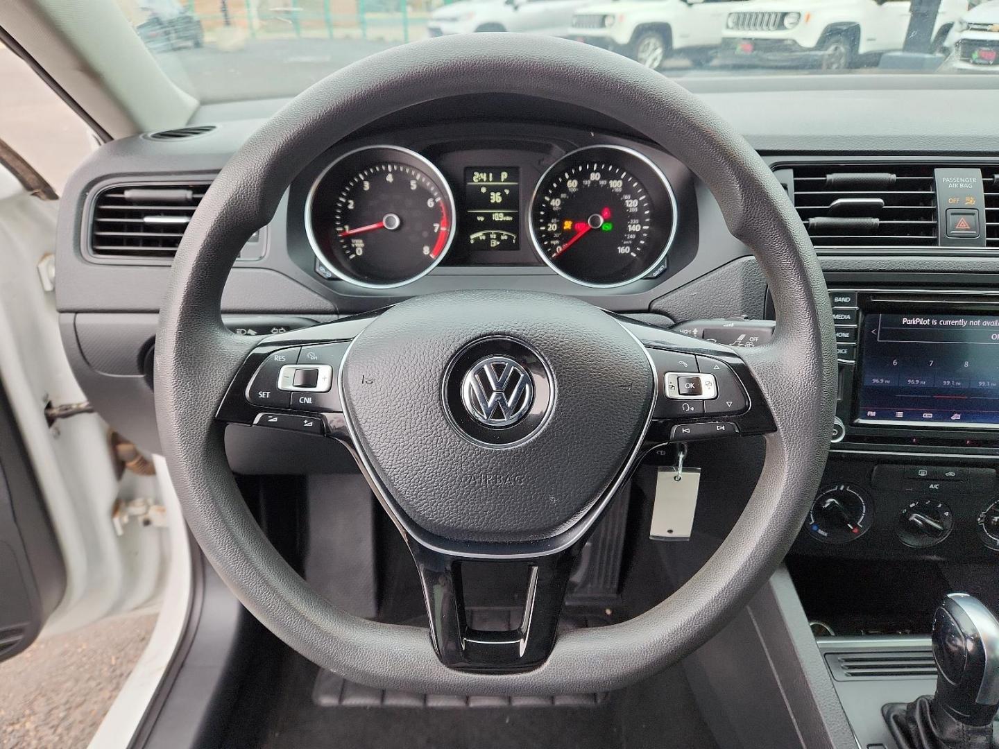 2016 WHITE Volkswagen Jetta Sedan 1.4T S w/Technology (3VW267AJXGM) with an Engine: 1.4L I-4 Turbocharged -inc: direct injection engine, located at 4110 Avenue Q, Lubbock, 79412, 33.556553, -101.855820 - 02/08/2025 KEY IN ENVELOPE GOD - Photo#10