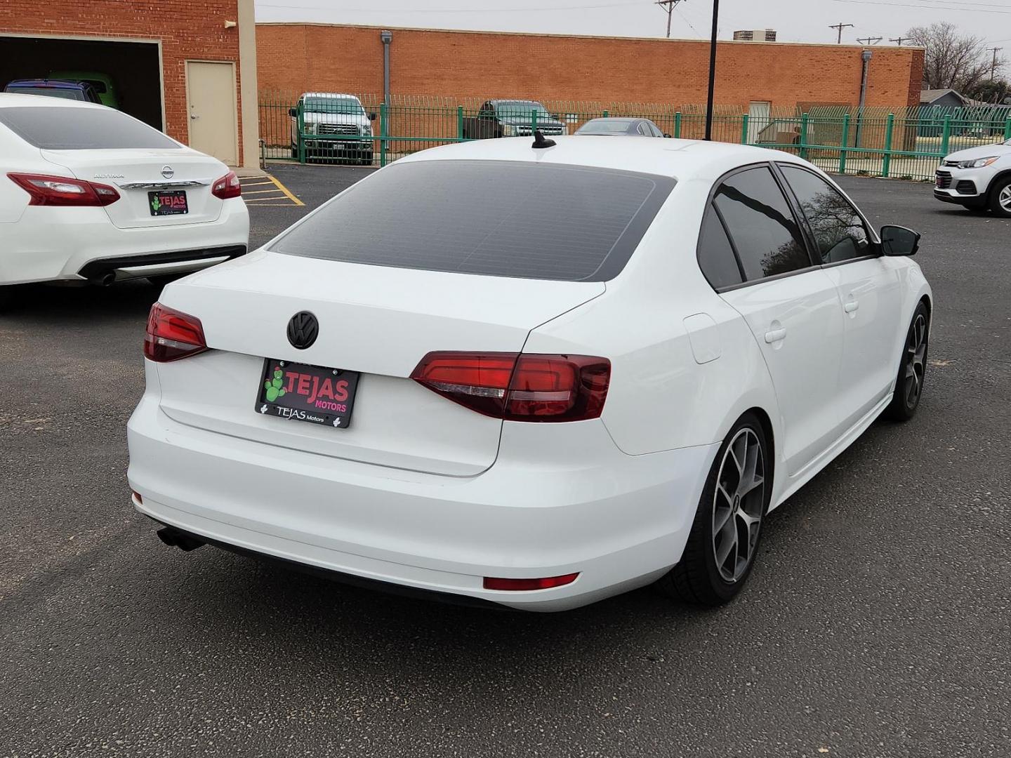 2016 WHITE Volkswagen Jetta Sedan 1.4T S w/Technology (3VW267AJXGM) with an Engine: 1.4L I-4 Turbocharged -inc: direct injection engine, located at 4110 Avenue Q, Lubbock, 79412, 33.556553, -101.855820 - 02/08/2025 KEY IN ENVELOPE GOD - Photo#1