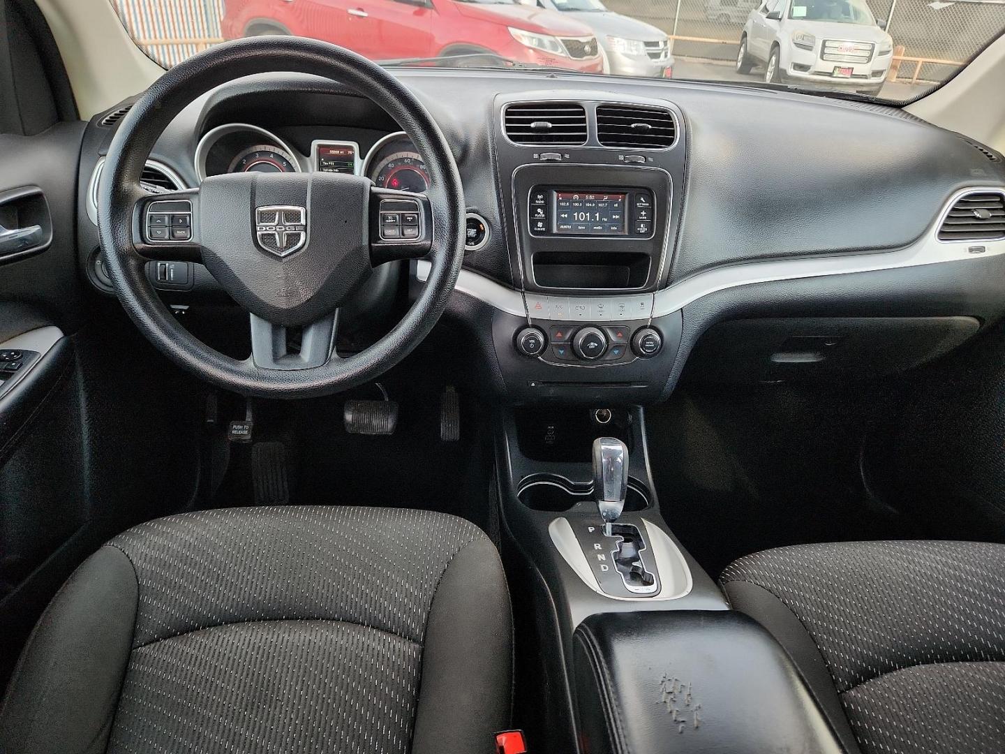 2018 Pitch Black Clearcoat - PX8 /Black - E5X9 Dodge Journey SE (3C4PDCAB9JT) with an ENGINE: 2.4L I4 DOHC 16V DUAL VVT engine, located at 4110 Avenue Q, Lubbock, 79412, 33.556553, -101.855820 - Photo#5