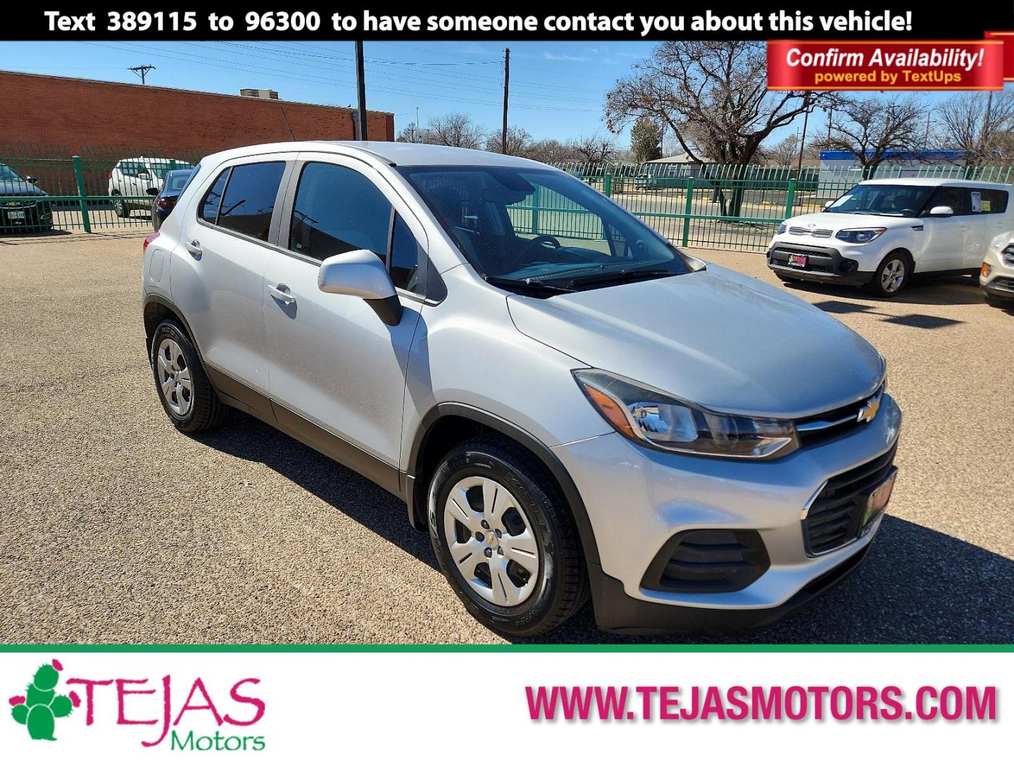 2018 Summit White - GAZ /Jet Black/Light Ash Gray - AFK Chevrolet Trax LS (3GNCJKSB8JL) with an ENGINE, ECOTEC TURBO 1.4L VARIABLE VALVE TIMING DOHC 4-CYLINDER SEQUENTIAL MFI engine, located at 4110 Avenue Q, Lubbock, 79412, 33.556553, -101.855820 - 02/24/2024 key in envelope god 10/03/2024 INSPECTION IN INVENTORY GOD - Photo#0