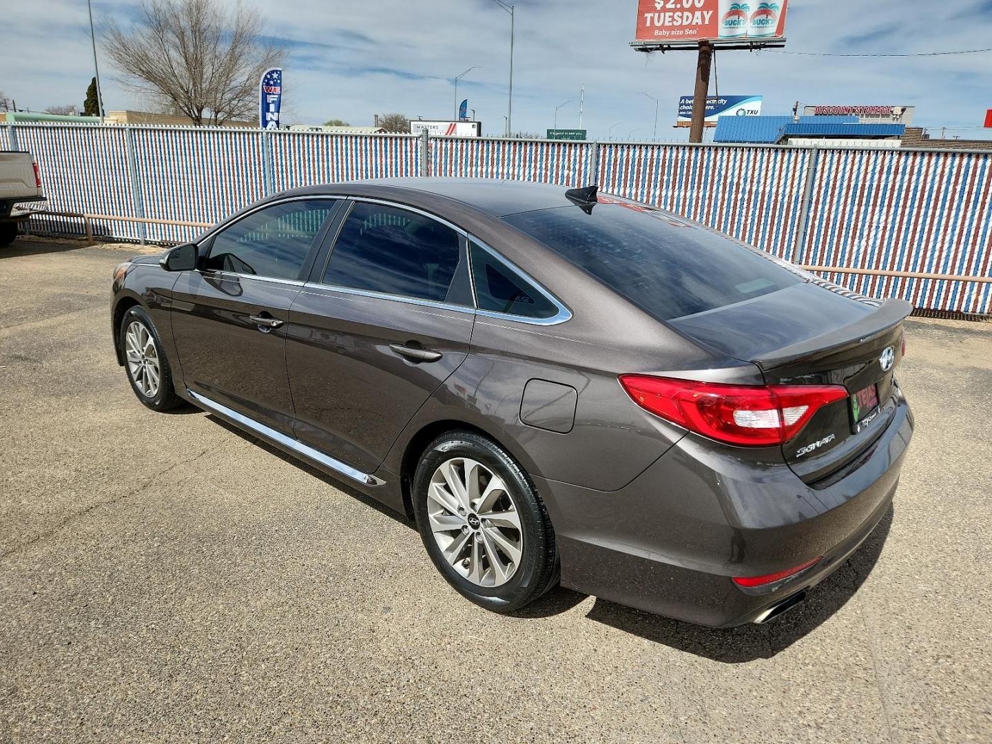 2017 BROWN Hyundai Sonata Sport (5NPE34AF6HH) with an Engine: 2.4L GDI 4-Cylinder engine, located at 4110 Avenue Q, Lubbock, 79412, 33.556553, -101.855820 - 10/03/2024 INSPECTION IN ENVELOPE GOD 03/02/2024 KEY IN ENVELOPE GOD - Photo#2