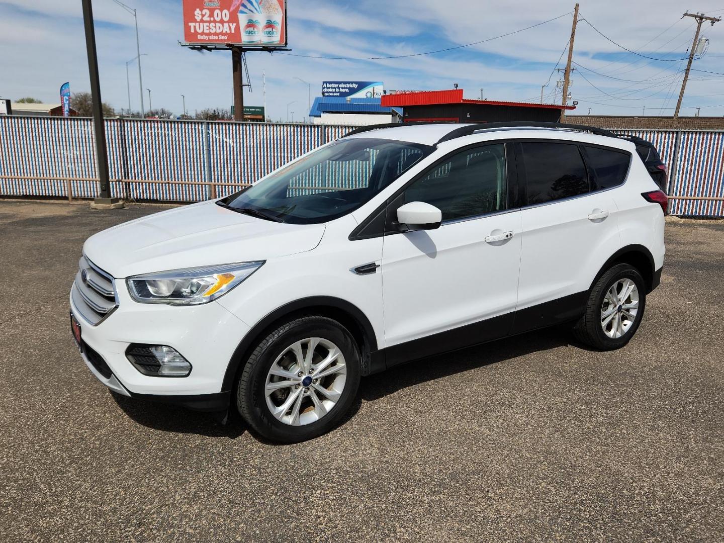 2019 WHITE Ford Escape SEL (1FMCU0HD4KU) with an ENGINE: 1.5L ECOBOOST engine, located at 4110 Avenue Q, Lubbock, 79412, 33.556553, -101.855820 - 03/01/2024 INSPECTION AND KEY IN ENVELOPE GOD - Photo#3