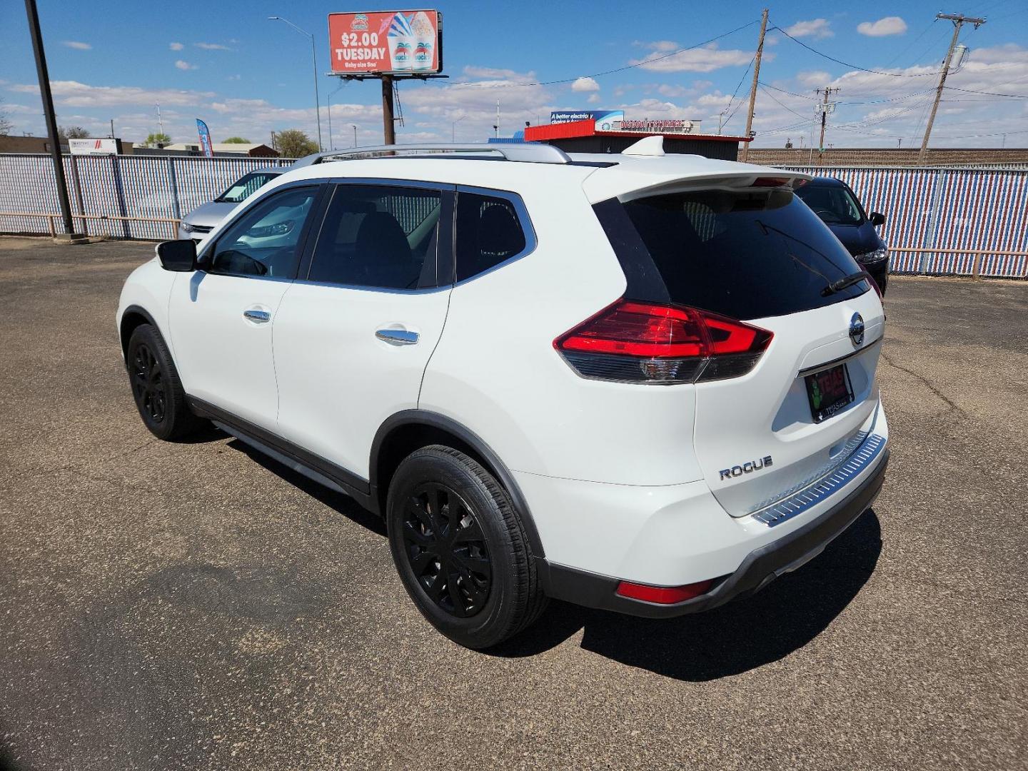 2017 WHITE Nissan Rogue S (KNMAT2MT2HP) with an Engine: 2.5L DOHC 16-Valve I4 -inc: ECO mode engine, located at 4110 Avenue Q, Lubbock, 79412, 33.556553, -101.855820 - 03/09/2024 INSTECTION IN ENVELOPE GOD 03/15/2024 KEY IN ENVELOPE GOD - Photo#2