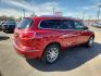 2014 RED Buick Enclave Leather (5GAKRBKD7EJ) with an ENGINE, 3.6L VARIABLE VALVE TIMING V6 WITH SIDI (SPARK IGNITION DIRECT INJECTION), DOHC engine, located at 4110 Avenue Q, Lubbock, 79412, 33.556553, -101.855820 - 04/05/2024 INSPECTION IN ENVELOPE GOD - Photo#1