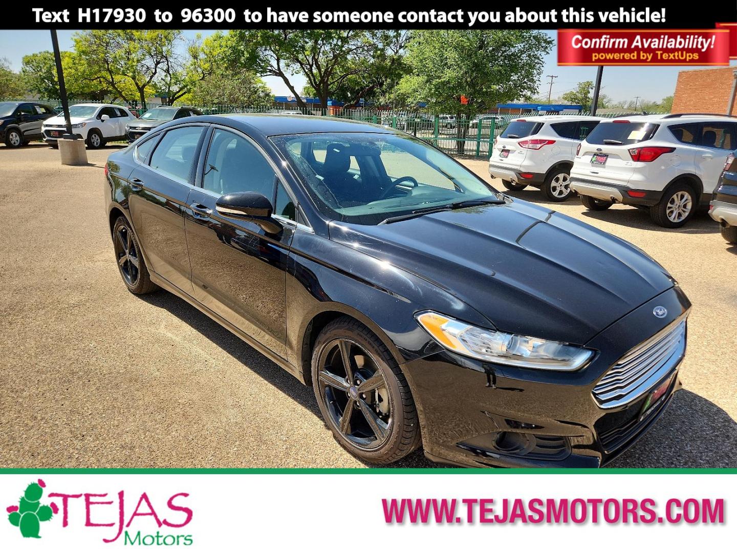 2016 BLACK Ford Fusion SE (3FA6P0H70GR) with an ENGINE: 2.5L IVCT engine, located at 4110 Avenue Q, Lubbock, 79412, 33.556553, -101.855820 - 10/01/2024 INSPECTION IN ENVELOPE god 04/19/2024 KEY IN ENVELOPE GOD - Photo#0