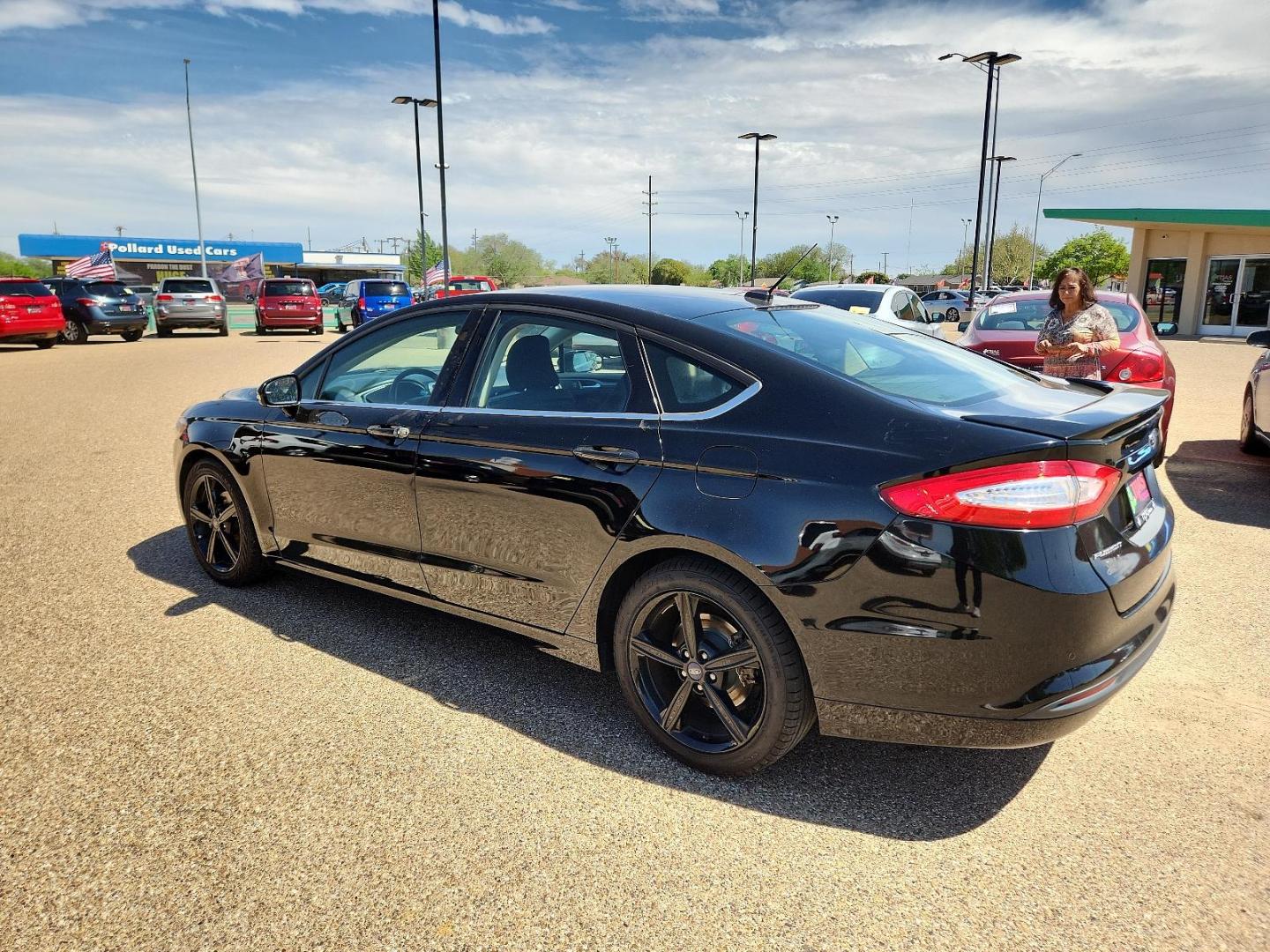 2016 BLACK Ford Fusion SE (3FA6P0H70GR) with an ENGINE: 2.5L IVCT engine, located at 4110 Avenue Q, Lubbock, 79412, 33.556553, -101.855820 - 10/01/2024 INSPECTION IN ENVELOPE god 04/19/2024 KEY IN ENVELOPE GOD - Photo#2