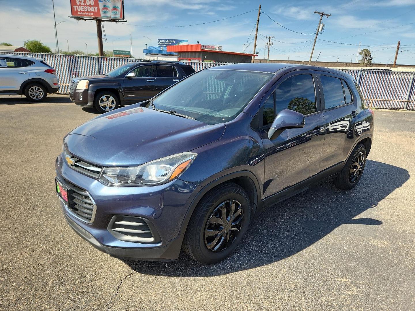 2018 BLUE Chevrolet Trax LS (3GNCJKSB5JL) with an ENGINE, ECOTEC TURBO 1.4L VARIABLE VALVE TIMING DOHC 4-CYLINDER SEQUENTIAL MFI engine, located at 4110 Avenue Q, Lubbock, 79412, 33.556553, -101.855820 - 04/16/2024 inspection in envelope god 04/19/2024 KEY IN ENVELOPE GOD - Photo#3