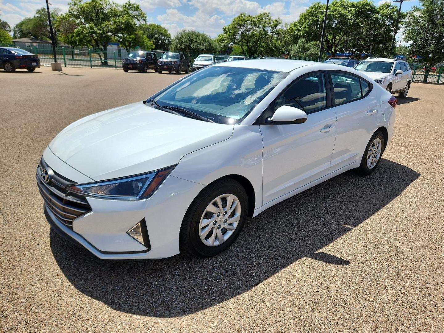 2020 WHITE Hyundai Elantra SE (5NPD74LF0LH) with an Engine: 2.0L DOHC 16V 4-Cylinder D-CVVT MPI engine, located at 4110 Avenue Q, Lubbock, 79412, 33.556553, -101.855820 - 05/11/2024 INSPECTION IN ENVELOPE GOD 05/15/2024 KEY IN ENVELOPE GOD - Photo#3