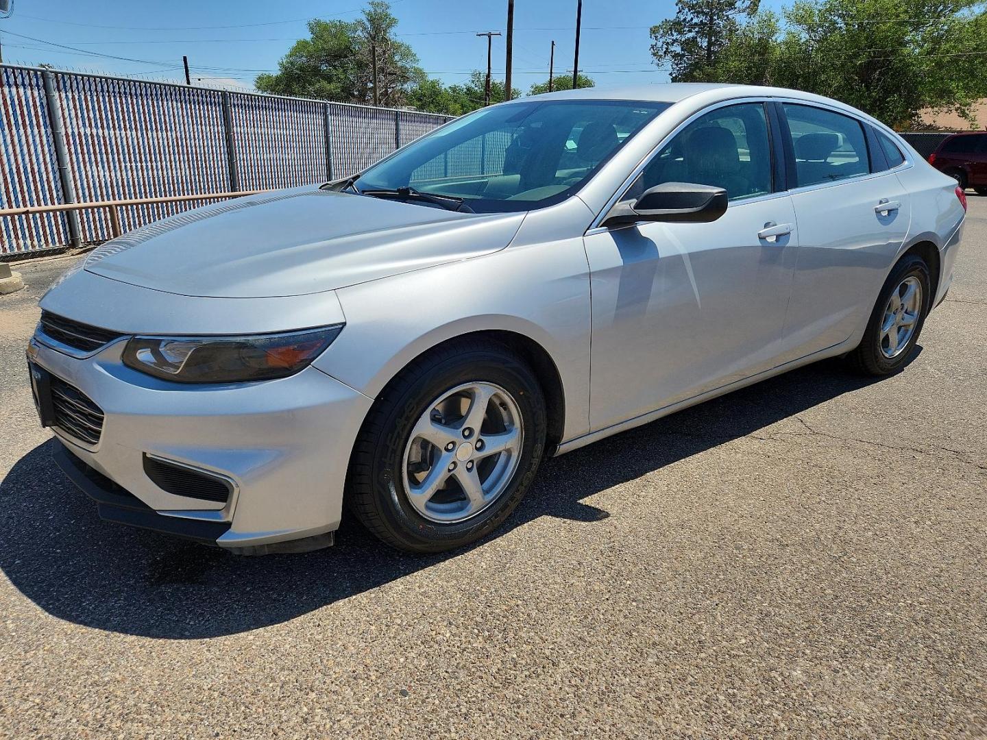 2018 SILVER /Dark Atmosphere/Medium Ash Gray - H1H Chevrolet Malibu LS (1G1ZB5ST1JF) with an ENGINE, 1.5L TURBO DOHC 4-CYLINDER DI engine, located at 4110 Avenue Q, Lubbock, 79412, 33.556553, -101.855820 - 05/04/2024 inspection in envelope god 05/15/2024 KEY IN ENVELOPE GOD - Photo#1