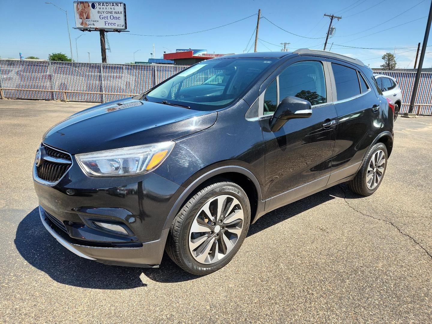 2017 BLACK /Black Buick Encore Preferred II (KL4CJBSM9HB) with an ENGINE, TURBO 1.4L VARIABLE VALVE TIMING DOHC 4-CYLINDER DIRECT INJECTION SIDI engine, located at 4110 Avenue Q, Lubbock, 79412, 33.556553, -101.855820 - 05/21/2024 KEY IN ENVELLOPE GOD - Photo#1