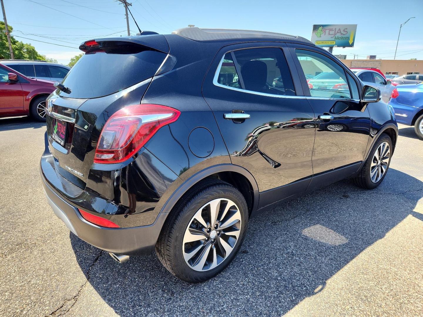 2017 BLACK /Black Buick Encore Preferred II (KL4CJBSM9HB) with an ENGINE, TURBO 1.4L VARIABLE VALVE TIMING DOHC 4-CYLINDER DIRECT INJECTION SIDI engine, located at 4110 Avenue Q, Lubbock, 79412, 33.556553, -101.855820 - 05/21/2024 KEY IN ENVELLOPE GOD - Photo#3