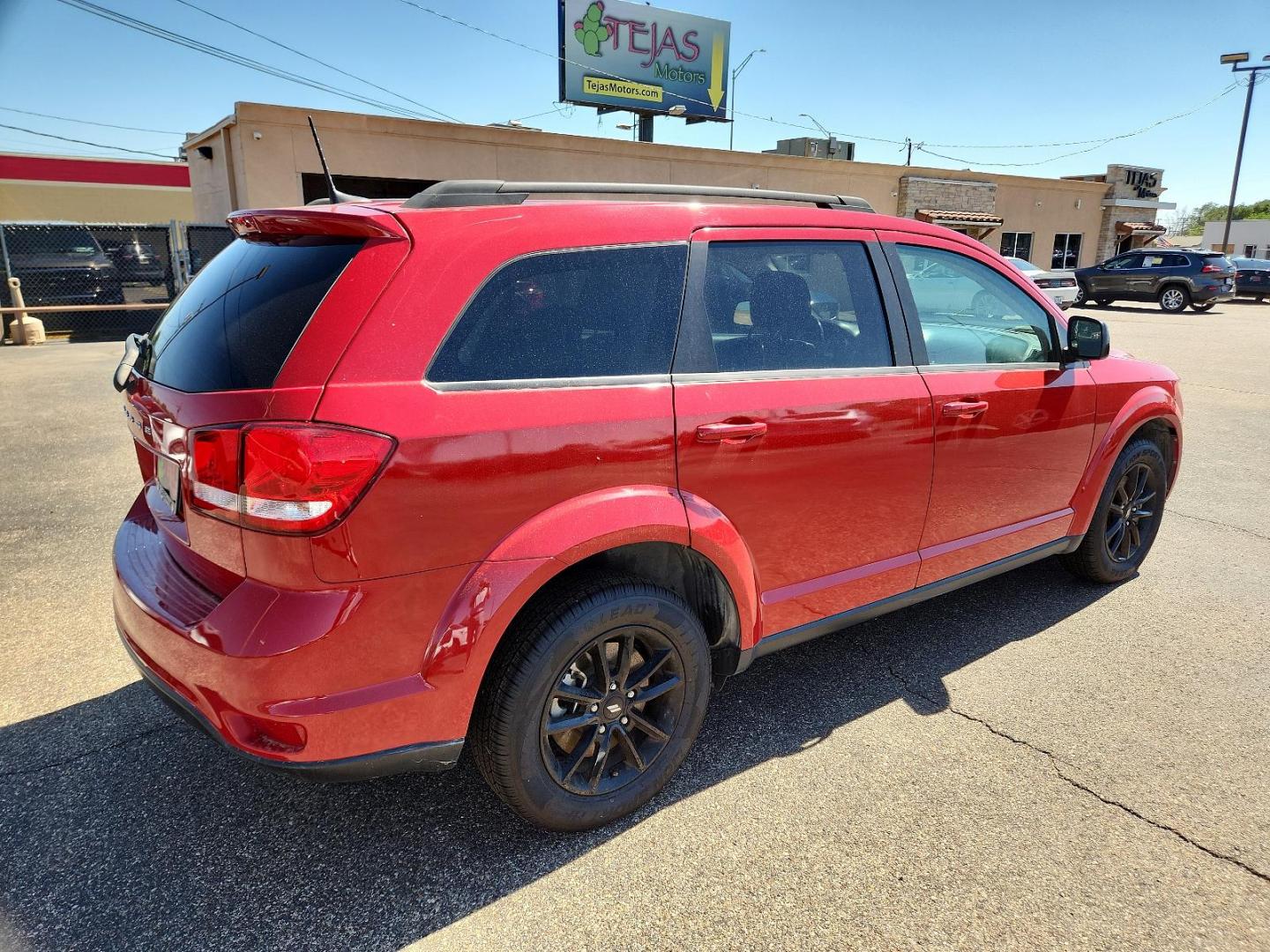 2019 RED Dodge Journey SE (3C4PDCBB6KT) with an ENGINE: 2.4L I4 DOHC 16V DUAL VVT engine, located at 4110 Avenue Q, Lubbock, 79412, 33.556553, -101.855820 - 05/24/2024 INSPECTION IN ENVELOPE GOD 06/08/2024 KEY IN ENVELOPE GOD - Photo#1