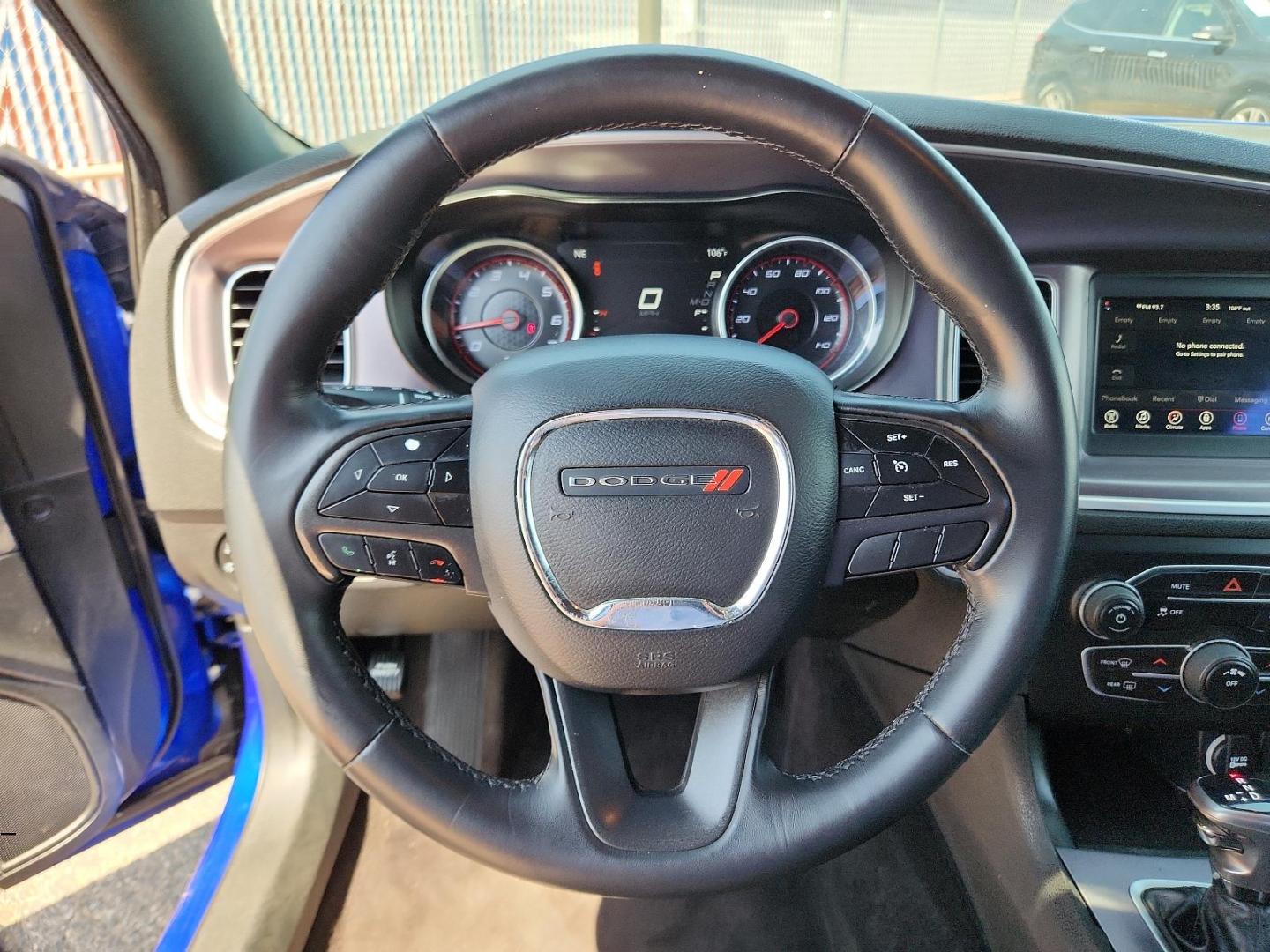 2019 BLUE Dodge Charger SXT (2C3CDXBG2KH) with an ENGINE: 3.6L V6 24V VVT engine, located at 4110 Avenue Q, Lubbock, 79412, 33.556553, -101.855820 - 06/07/2024 KEY IN ENVELOPE GOD - Photo#10