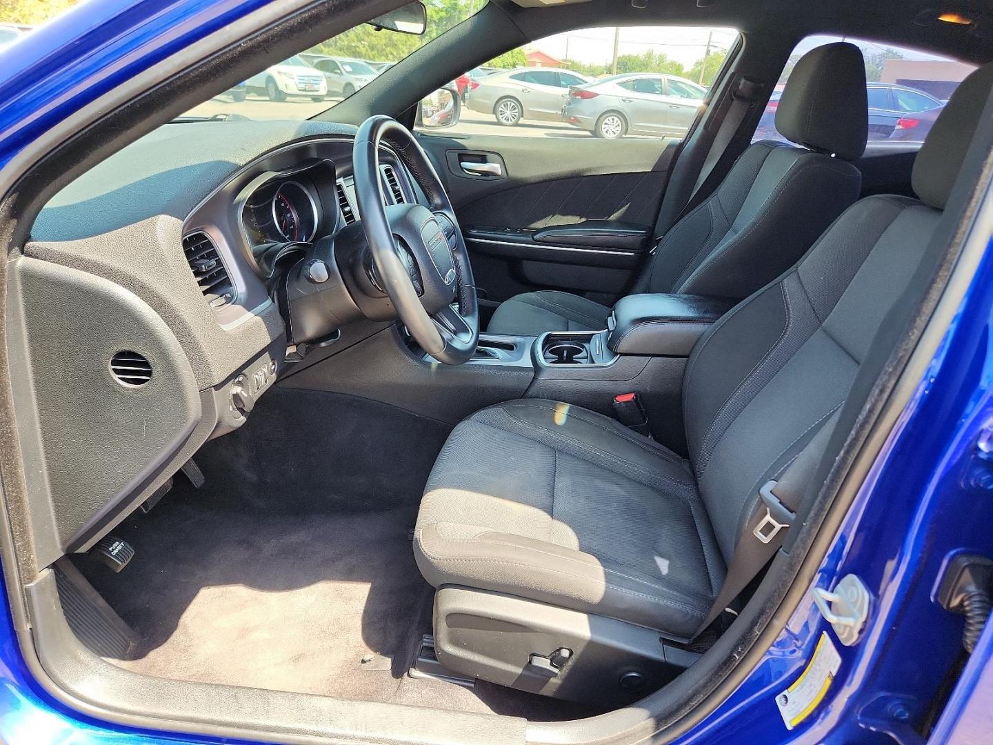 2019 BLUE Dodge Charger SXT (2C3CDXBG2KH) with an ENGINE: 3.6L V6 24V VVT engine, located at 4110 Avenue Q, Lubbock, 79412, 33.556553, -101.855820 - 06/07/2024 KEY IN ENVELOPE GOD - Photo#6