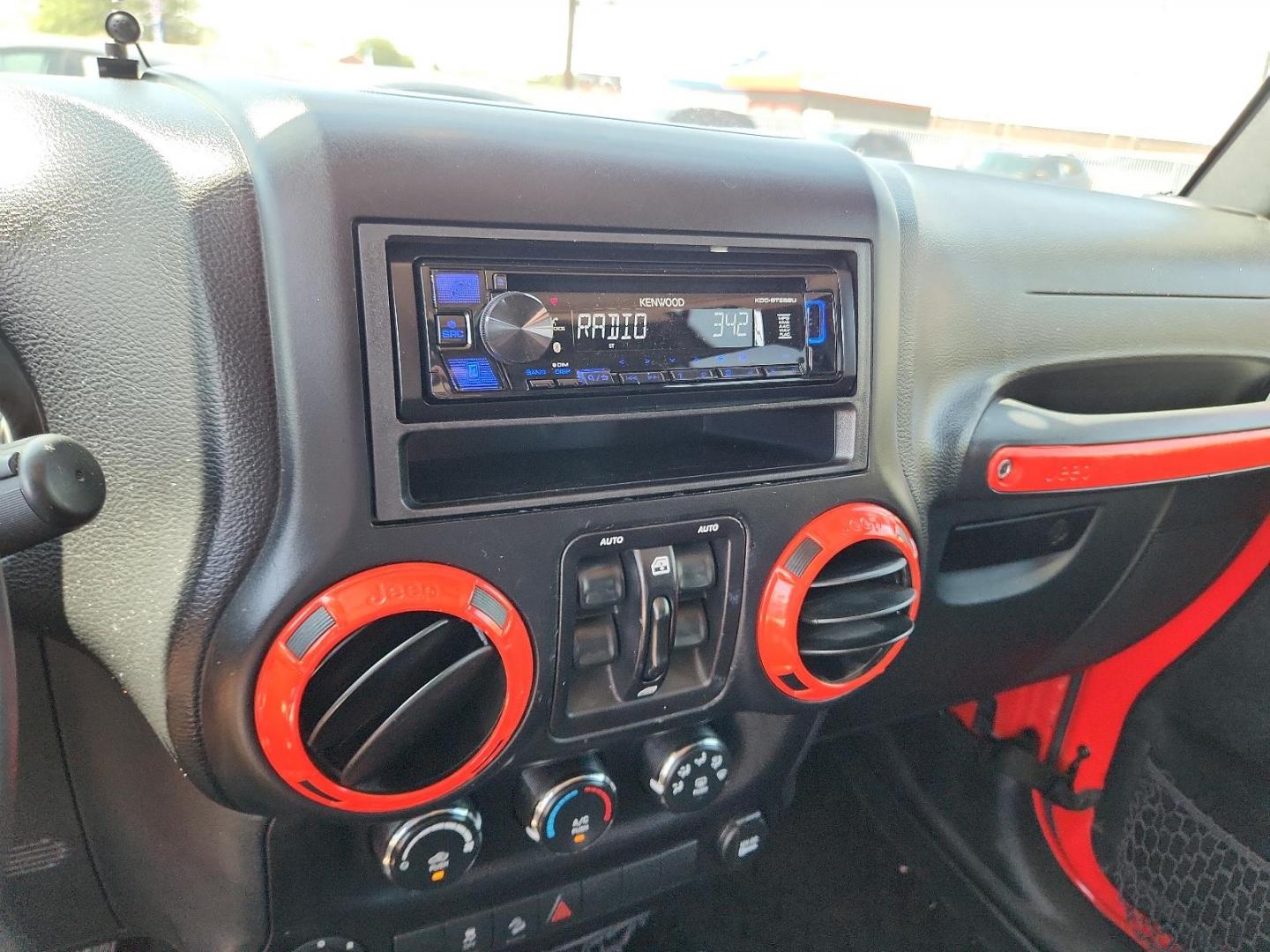 2016 RED Jeep Wrangler Unlimited Sport (1C4BJWDG3GL) with an ENGINE: 3.6L V6 24V VVT engine, located at 4110 Avenue Q, Lubbock, 79412, 33.556553, -101.855820 - Photo#8