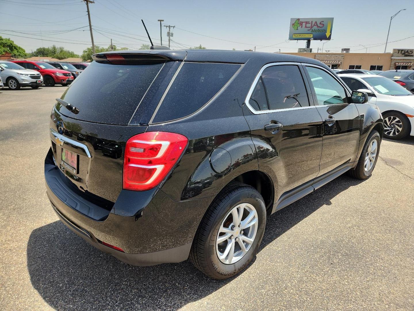 2017 Black Chevrolet Equinox LS (2GNFLEEKXH6) with an ENGINE, 2.4L DOHC 4-CYLINDER SIDI (SPARK IGNITION DIRECT INJECTION) engine, located at 4110 Avenue Q, Lubbock, 79412, 33.556553, -101.855820 - INSPECTION IN ENVELOPE GOD 06/13/2024 KEY IN ENVELOPE GOD - Photo#1