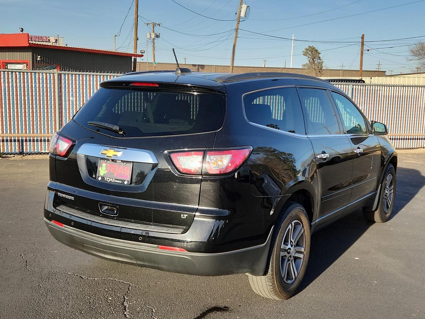 2017 BLACK Chevrolet Traverse LT (1GNKRHKD4HJ) with an ENGINE, 3.6L SIDI V6 engine, located at 4110 Avenue Q, Lubbock, 79412, 33.556553, -101.855820 - 12/26/2024 KEY AND INSPECTION IN ENVELOPE GOD - Photo#1