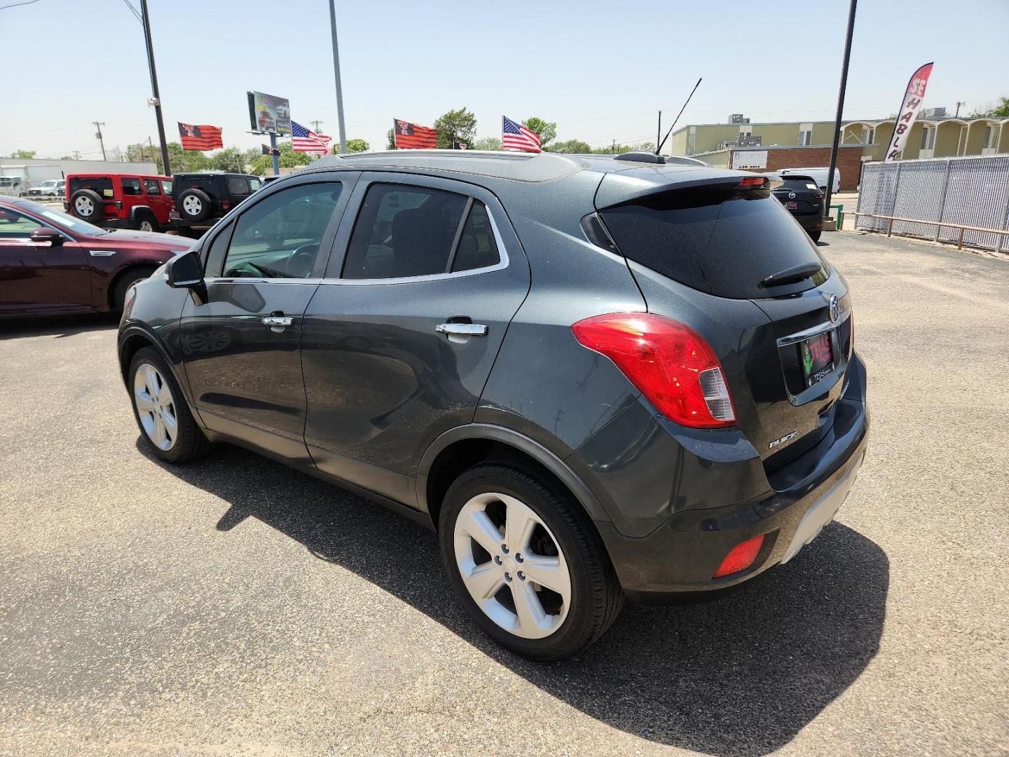 2016 GRAY Buick Encore Base FWD (KL4CJASB2GB) with an ENGINE, ECOTEC TURBO 1.4L VARIABLE VALVE TIMING DOHC 4-CYLINDER SEQUENTIAL MFI engine, located at 4110 Avenue Q, Lubbock, 79412, 33.556553, -101.855820 - 06/072024 INSPECTION IN ENVELOPE GOD 06/13/2024 DUPLICATE TRANSPONDER HS GOD - Photo#2