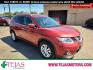 2016 RED Nissan Rogue SV (KNMAT2MT7GP) with an Engine: 2.5L DOHC 16-Valve I4 -inc: ECO mode engine, located at 4110 Avenue Q, Lubbock, 79412, 33.556553, -101.855820 - 06/11/2024 INSPECTION IN ENVELOPE GOD 06/18/2024 KEY IN ENVELOPE GOD - Photo#0