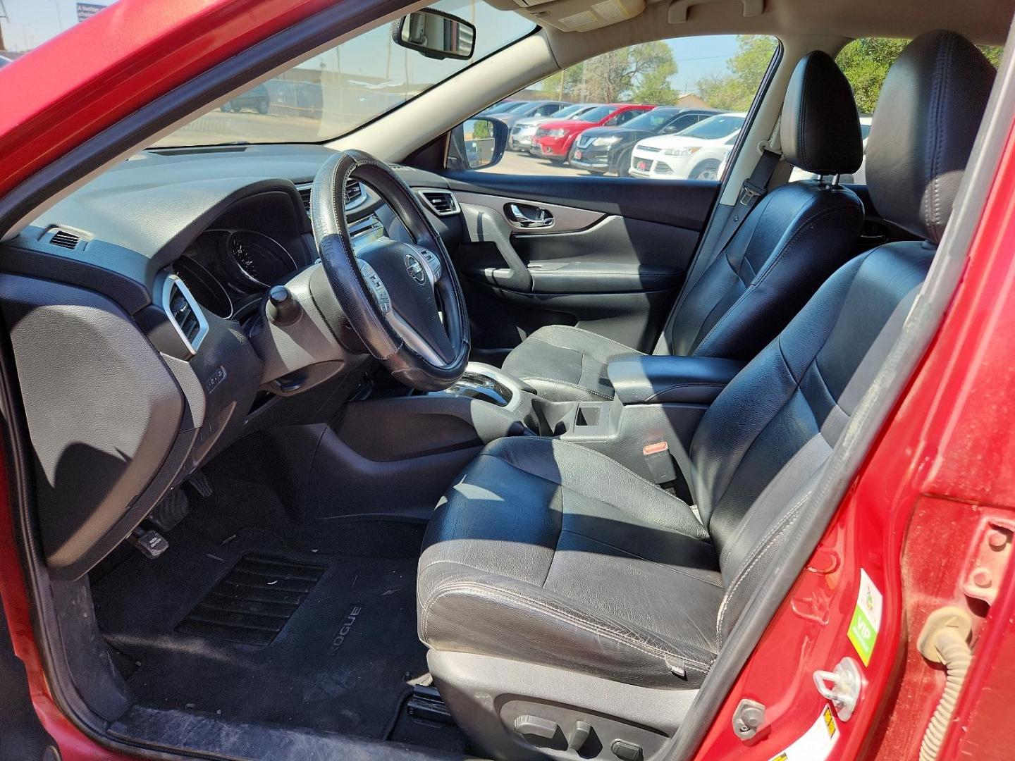 2016 RED Nissan Rogue SV (KNMAT2MT7GP) with an Engine: 2.5L DOHC 16-Valve I4 -inc: ECO mode engine, located at 4110 Avenue Q, Lubbock, 79412, 33.556553, -101.855820 - 06/11/2024 INSPECTION IN ENVELOPE GOD 06/18/2024 KEY IN ENVELOPE GOD - Photo#6