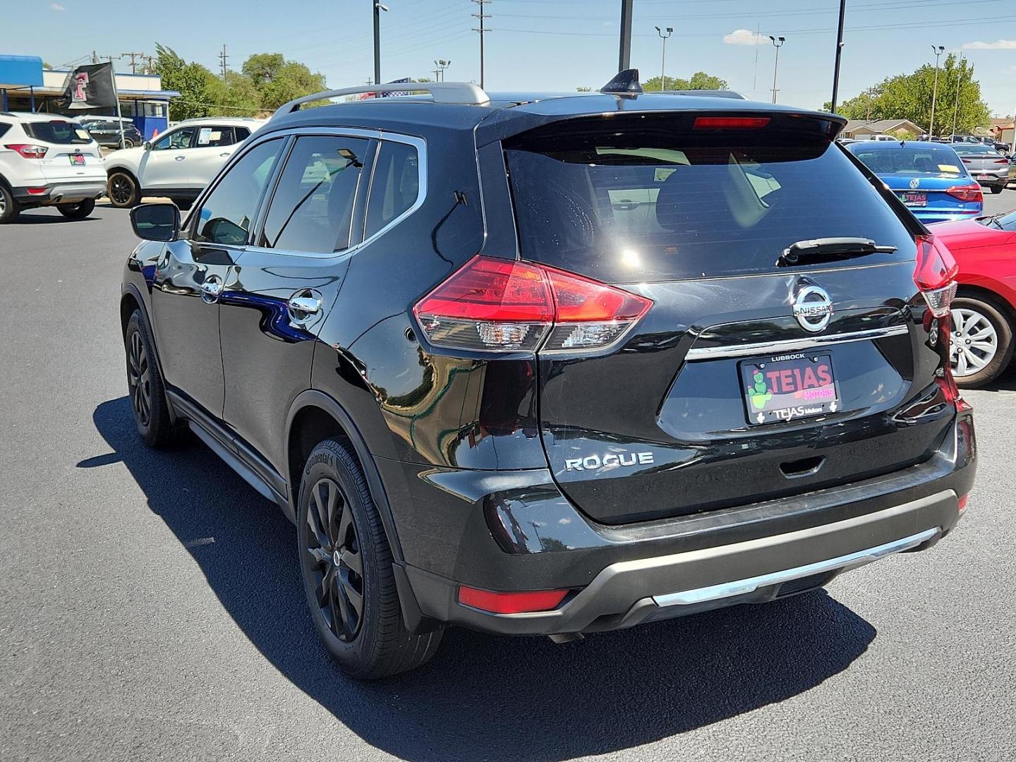 2017 BLACK Nissan Rogue S (KNMAT2MT4HP) with an Engine: 2.5L DOHC 16-Valve I4 -inc: ECO mode engine, located at 4110 Avenue Q, Lubbock, 79412, 33.556553, -101.855820 - 06/21/24 KEY IN ENVELOPE GOD 07/03/2024 INSPECTION IN ENVELOPE GOD - Photo#2