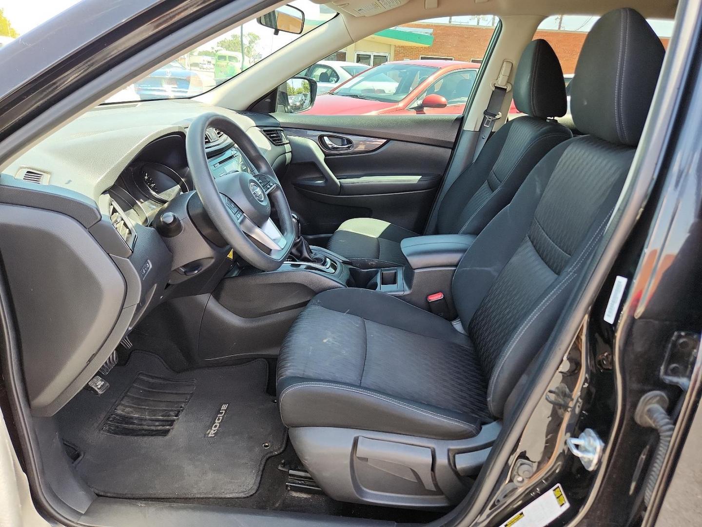 2017 BLACK Nissan Rogue S (KNMAT2MT4HP) with an Engine: 2.5L DOHC 16-Valve I4 -inc: ECO mode engine, located at 4110 Avenue Q, Lubbock, 79412, 33.556553, -101.855820 - 06/21/24 KEY IN ENVELOPE GOD 07/03/2024 INSPECTION IN ENVELOPE GOD - Photo#6