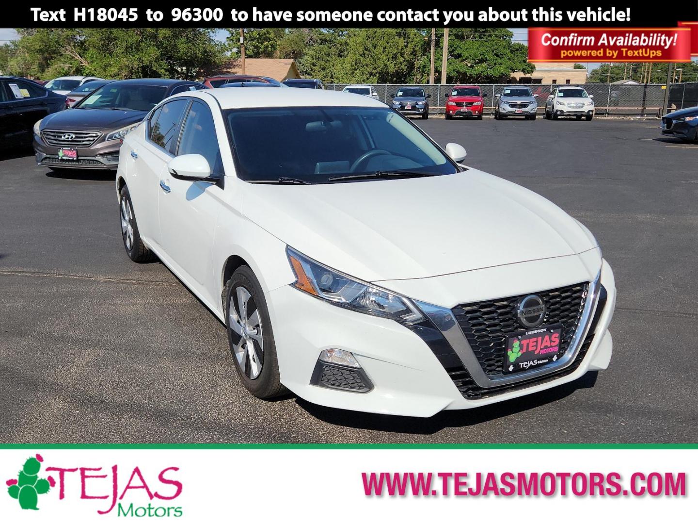 2020 WHITE Nissan Altima 2.5 S (1N4BL4BV3LC) with an Engine: 2.5L DOHC 16-Valve 4-Cylinder engine, located at 4110 Avenue Q, Lubbock, 79412, 33.556553, -101.855820 - 06/22/2024 KEY IN ENVELOPE GOD 06/29/2024 INSPECTION IN ENVELOPE GOD - Photo#0