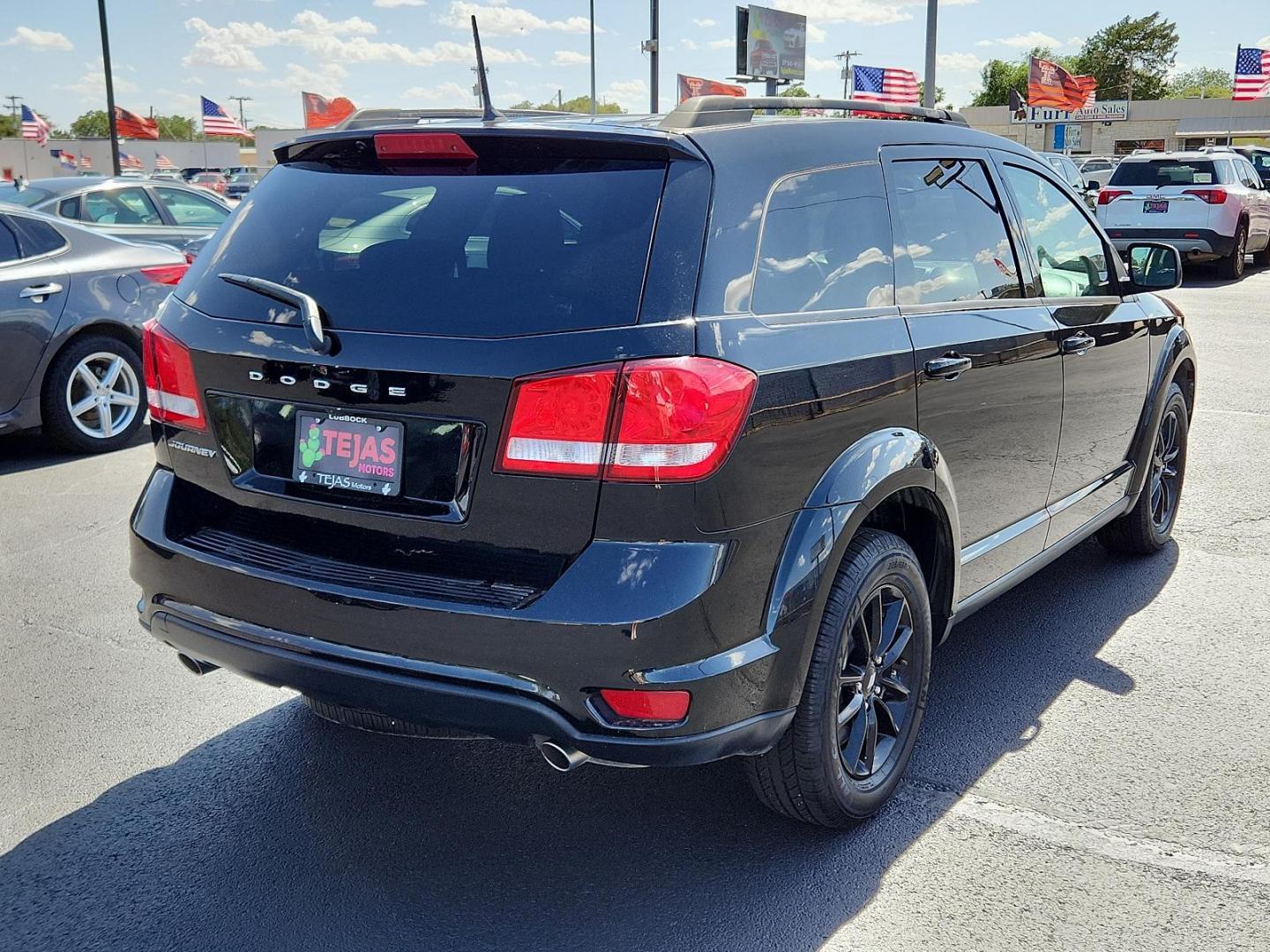 2019 BLACK Dodge Journey SE (3C4PDCBG0KT) with an ENGINE: 3.6L V6 24V VVT engine, located at 4110 Avenue Q, Lubbock, 79412, 33.556553, -101.855820 - 06/29/2024 INSPECTION IN ENVELOPE GOD - Photo#1