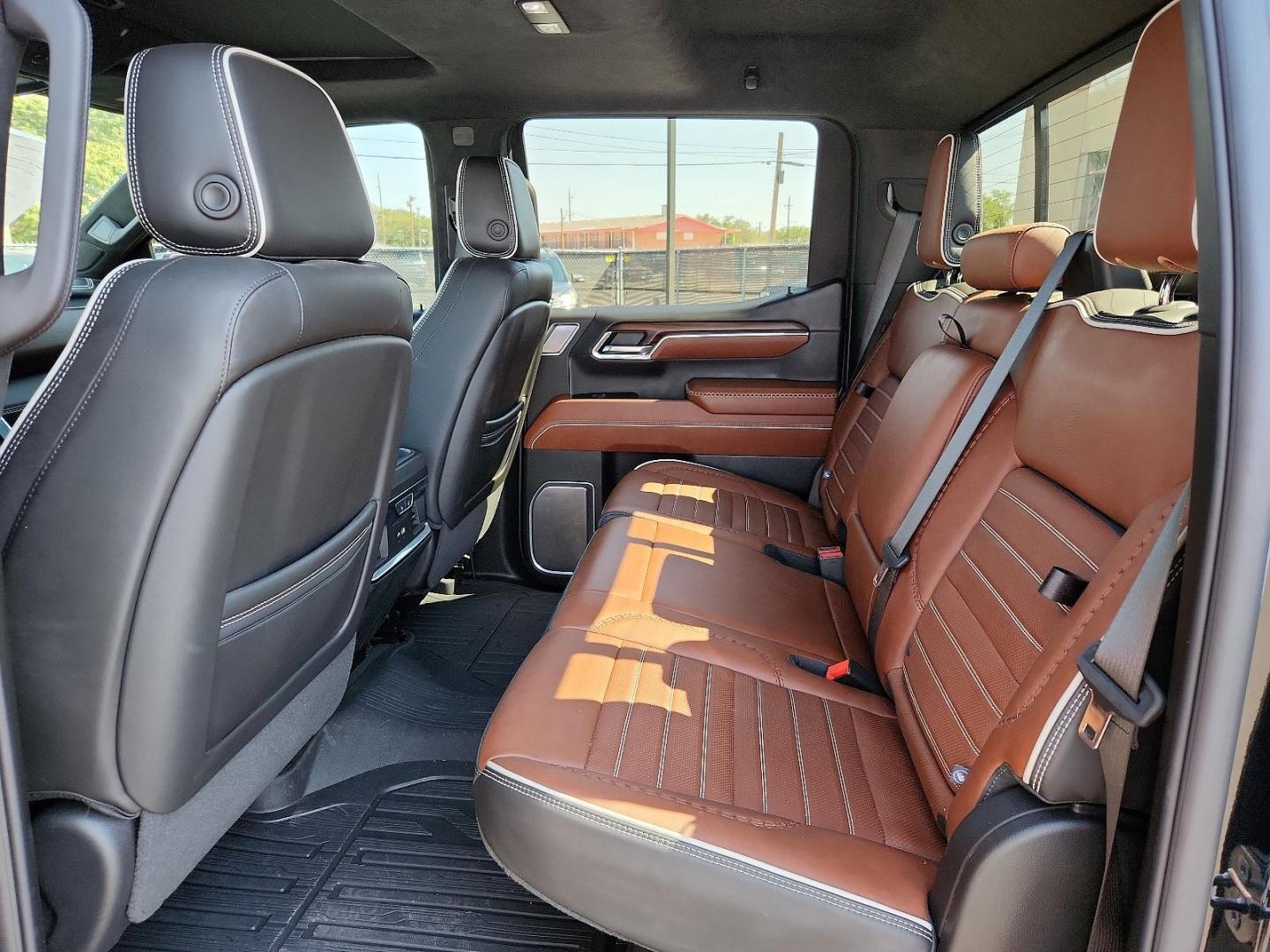 2024 BLACK /Brown GMC Sierra 1500 Denali Ultimate (1GTUUHEL0RZ) with an ENGINE, 6.2L ECOTEC3 V8 engine, located at 4110 Avenue Q, Lubbock, 79412, 33.556553, -101.855820 - Photo#5