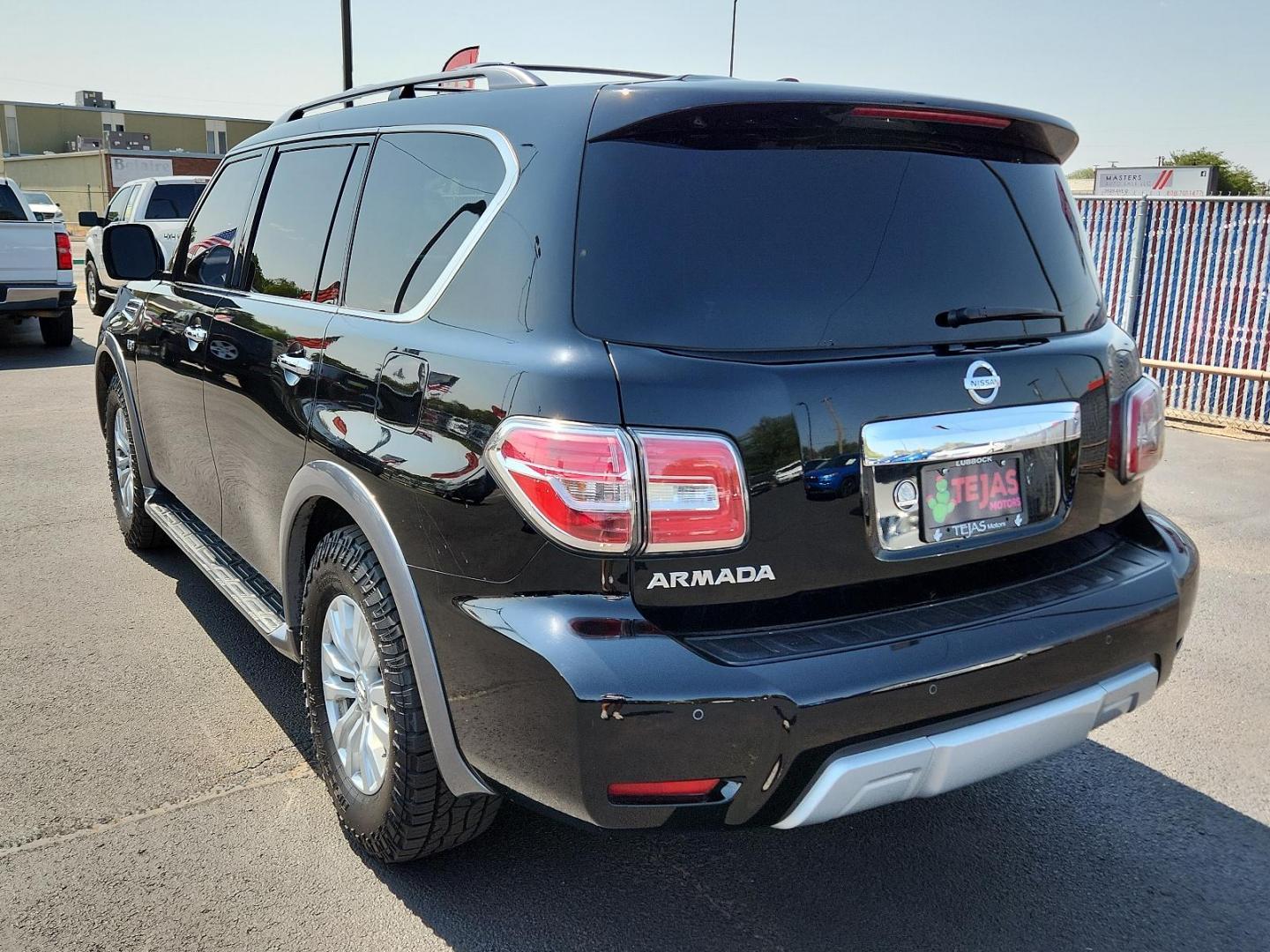 2018 BLACK Nissan Armada SV (JN8AY2ND0JX) with an Engine: 5.6L DOHC 32V Endurance V8 engine, located at 4110 Avenue Q, Lubbock, 79412, 33.556553, -101.855820 - 07/06/2024 inspection in envelope god 07/09/2024 KEY IN ENVELOPE GOD - Photo#2