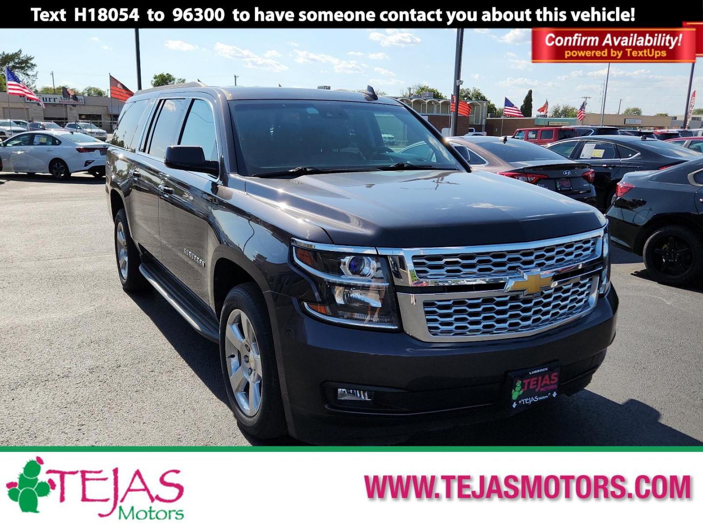 2016 GRAY Chevrolet Suburban LT (1GNSCHKC4GR) with an ENGINE, 5.3L V8 ECOTEC3 WITH ACTIVE FUEL MANAGEMENT, DIRECT INJECTION AND VARIABLE VALVE TIMING engine, located at 4110 Avenue Q, Lubbock, 79412, 33.556553, -101.855820 - 07/05/2024 KEY IN ENVELOPE GOD 07/13/2024 INSPECTION IN ENVELOPE GOD - Photo#0