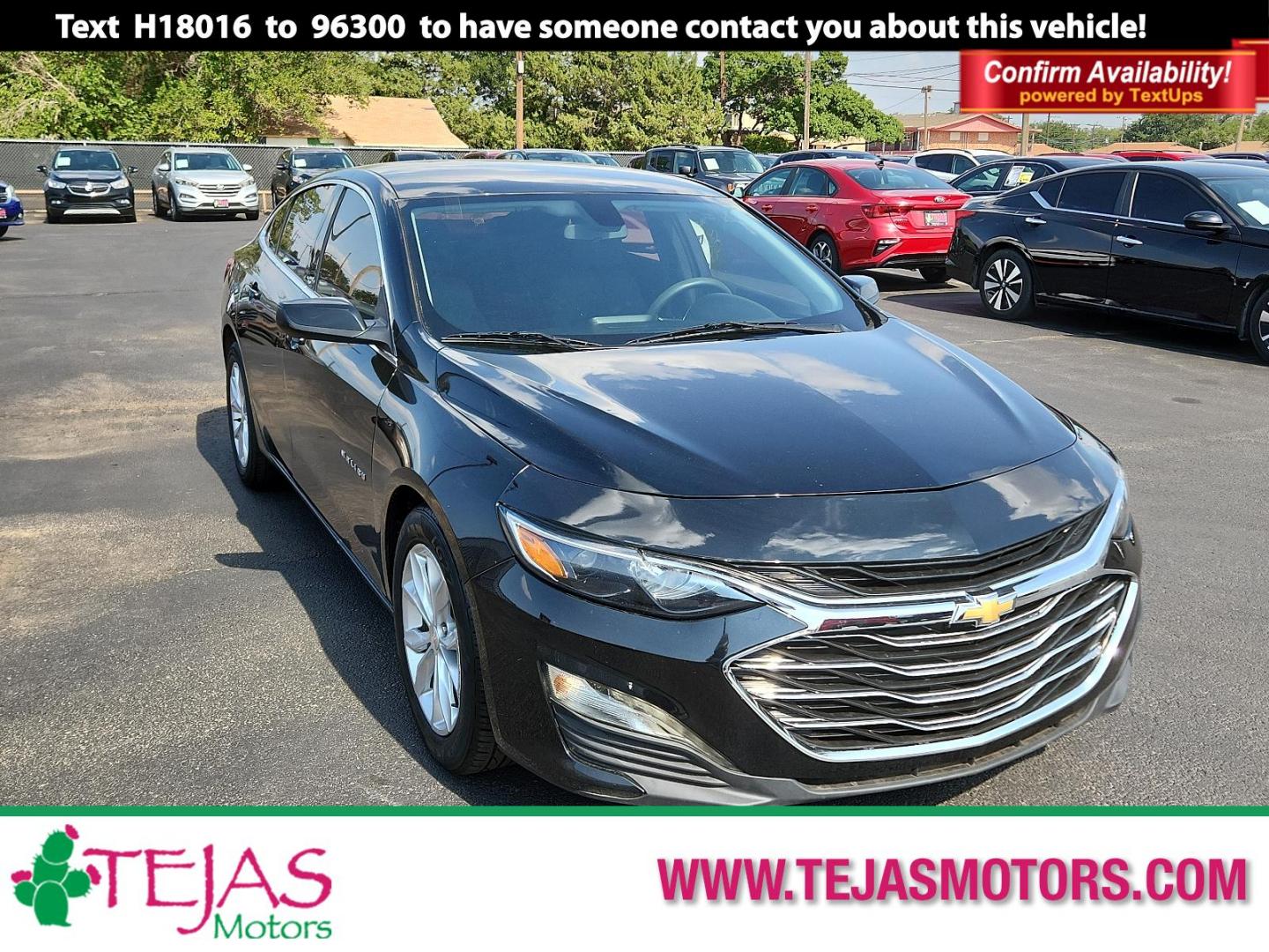 2019 BLACK Chevrolet Malibu LT (1G1ZD5ST5KF) with an ENGINE, 1.5L TURBO DOHC 4-CYLINDER DI engine, located at 4110 Avenue Q, Lubbock, 79412, 33.556553, -101.855820 - 07/13/2024 INSPECTION IN ENVELOPE GOD 07/20/2024 KEY IN ENVELOPE GOD - Photo#0