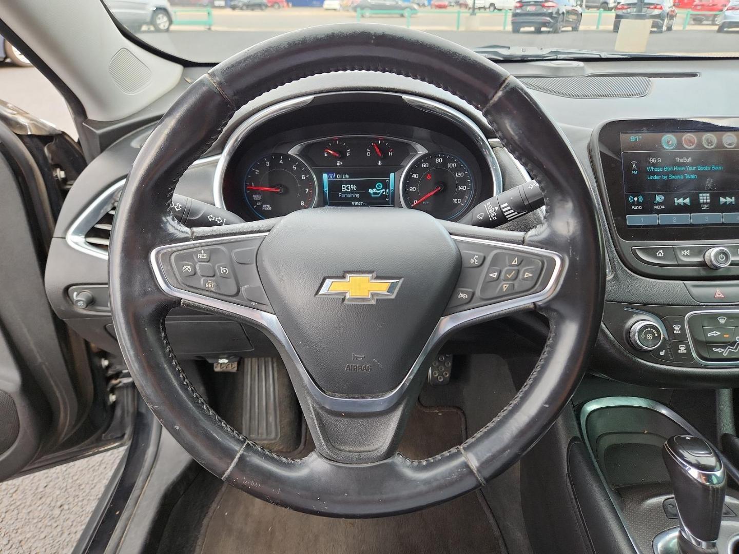 2018 BLACK Chevrolet Malibu LT (1G1ZD5ST6JF) with an ENGINE, 1.5L TURBO DOHC 4-CYLINDER DI engine, located at 4110 Avenue Q, Lubbock, 79412, 33.556553, -101.855820 - 07/20/2024 KEY IN ENVELOPE GOD - Photo#10