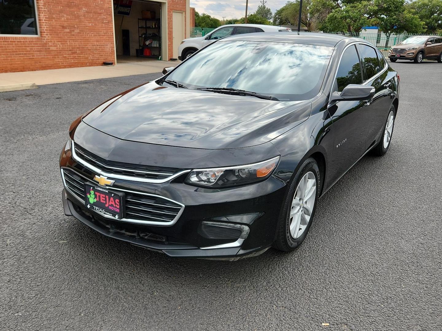 2018 BLACK Chevrolet Malibu LT (1G1ZD5ST6JF) with an ENGINE, 1.5L TURBO DOHC 4-CYLINDER DI engine, located at 4110 Avenue Q, Lubbock, 79412, 33.556553, -101.855820 - 07/20/2024 KEY IN ENVELOPE GOD - Photo#3