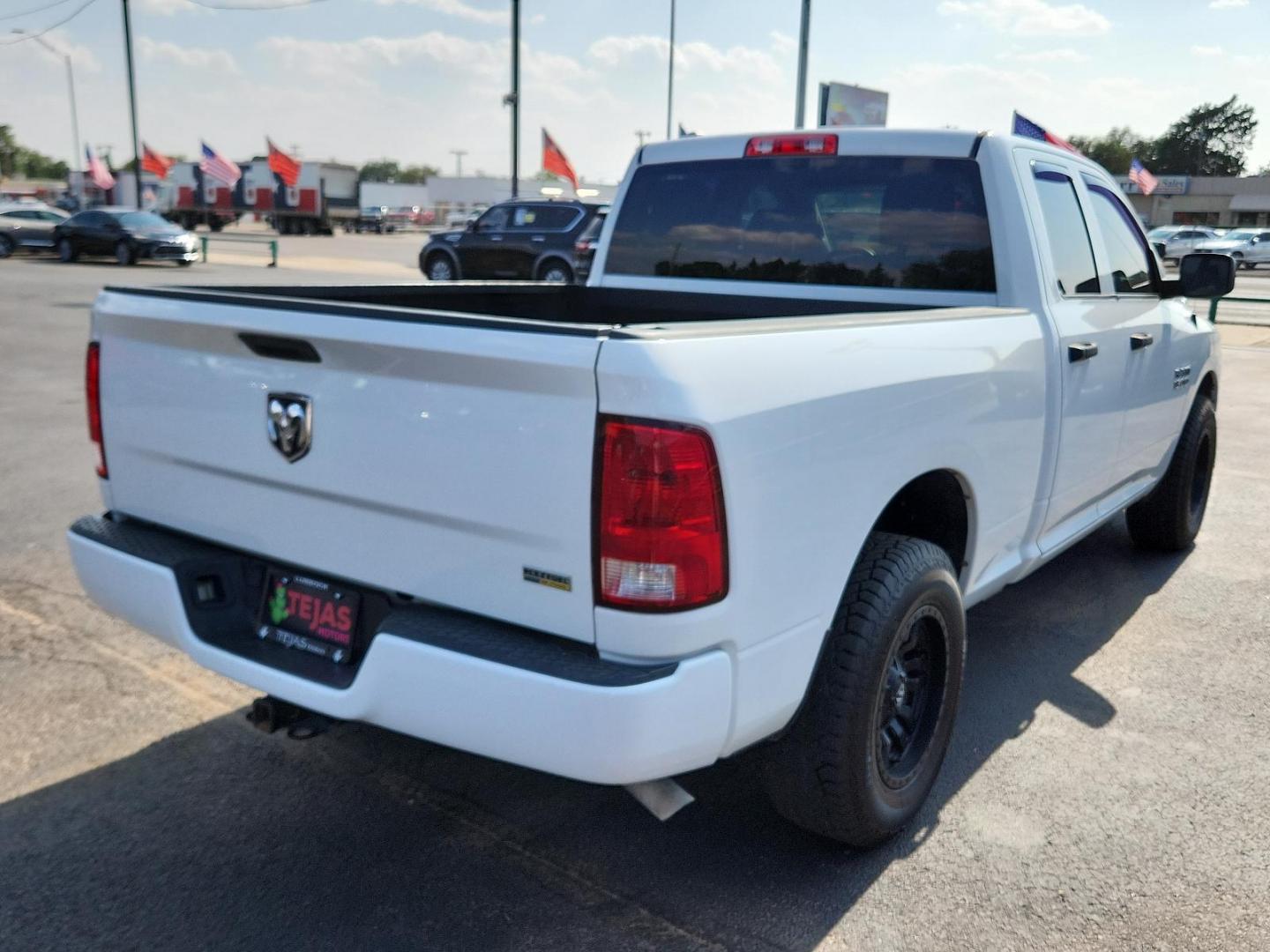 2018 WHITE Ram 1500 Tradesman (1C6RR6FG1JS) with an ENGINE: 3.6L V6 24V VVT engine, located at 4110 Avenue Q, Lubbock, 79412, 33.556553, -101.855820 - 07/19/2024 KEY AND INSPECTION IN ENVELOPE GOD - Photo#1