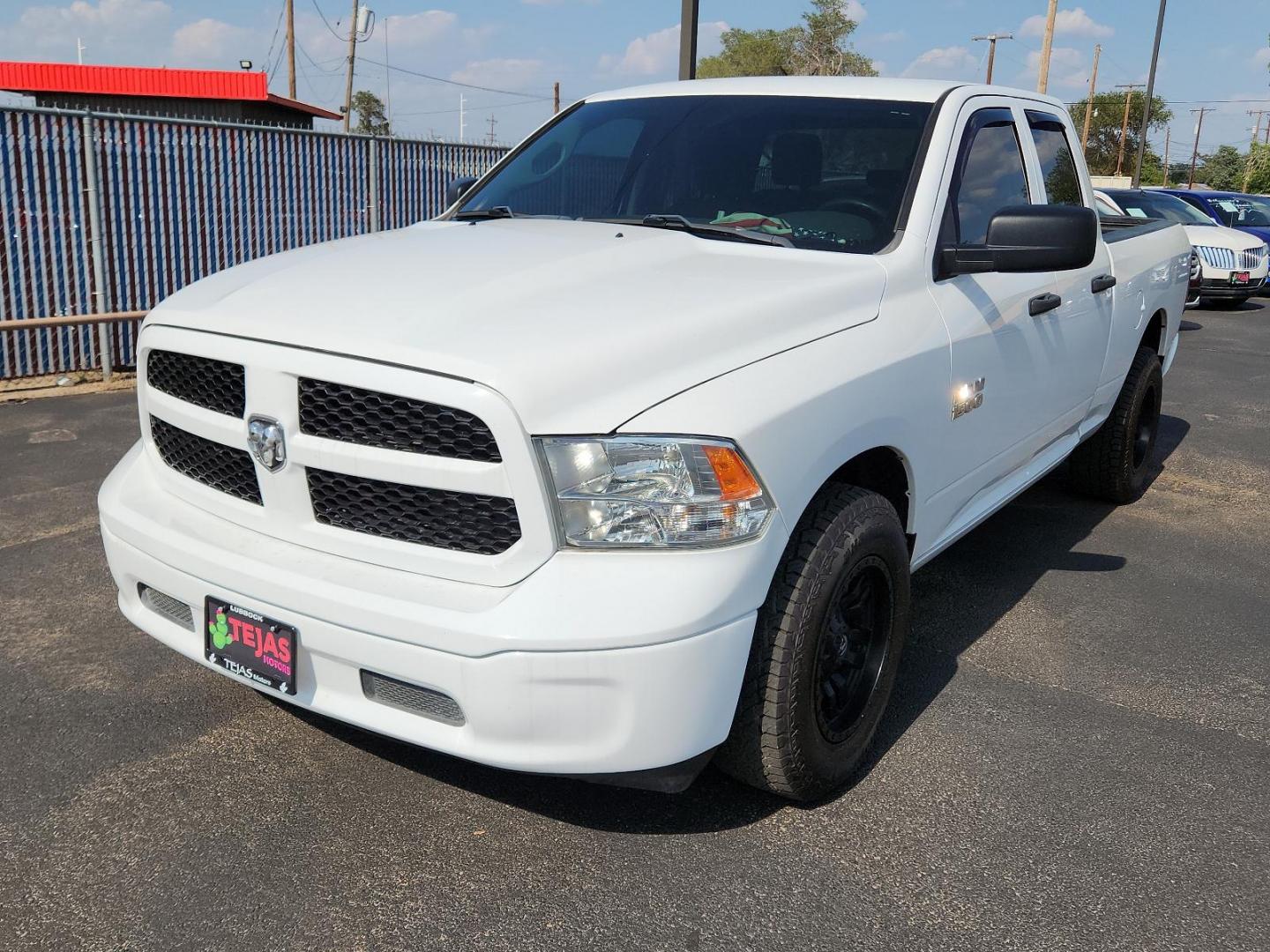 2018 WHITE Ram 1500 Tradesman (1C6RR6FG1JS) with an ENGINE: 3.6L V6 24V VVT engine, located at 4110 Avenue Q, Lubbock, 79412, 33.556553, -101.855820 - 07/19/2024 KEY AND INSPECTION IN ENVELOPE GOD - Photo#3