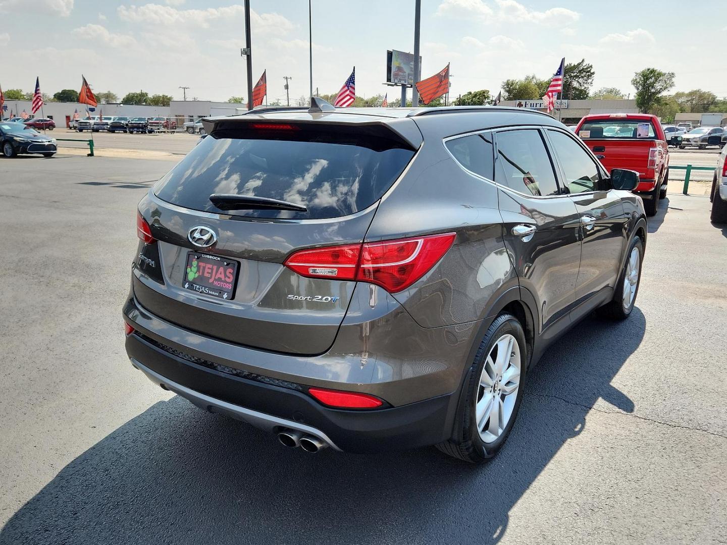 2014 Cabo Bronze - D0 /Beige - VYN Hyundai Santa Fe Sport Sport 2.0T FWD (5XYZU3LA1EG) with an Engine: 2.0L Turbo-GDI DOHC 16-Valve I4 engine, located at 4110 Avenue Q, Lubbock, 79412, 33.556553, -101.855820 - 07/30/2024 INSPECTION IN ENVELOPE GOD 08/02/2024 KEY IN ENVELOPE GOD - Photo#1