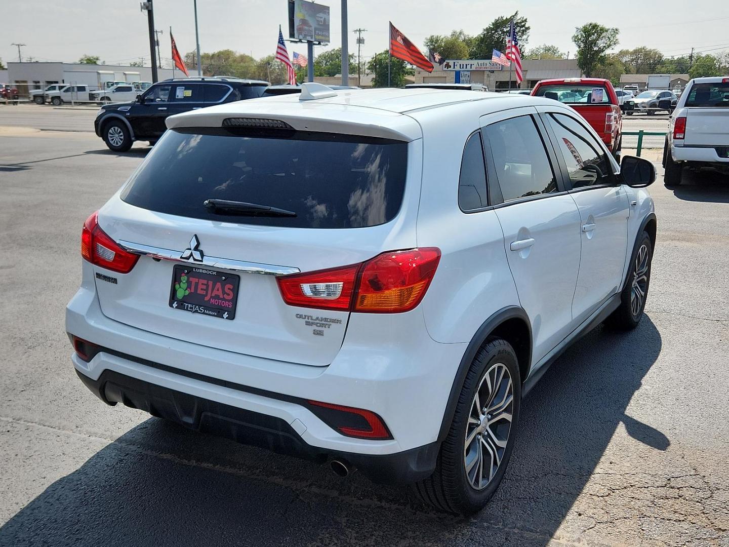 2019 Pearl White - W13 /Black - 23L Mitsubishi Outlander Sport SE 2.0 (JA4AP4AU7KU) with an Engine: 2.0L MIVEC DOHC 16-valve 4-Cylinder engine, located at 4110 Avenue Q, Lubbock, 79412, 33.556553, -101.855820 - Photo#1