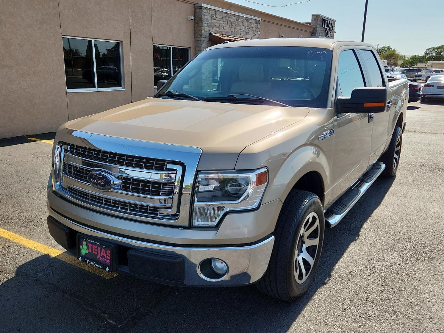 2014 TAN Ford F-150 XLT (1FTFW1CFXEK) with an ENGINE: 5.0L V8 FFV engine, located at 4110 Avenue Q, Lubbock, 79412, 33.556553, -101.855820 - 08/03/2024 KEY IN ENVELOPE GOD - Photo#4