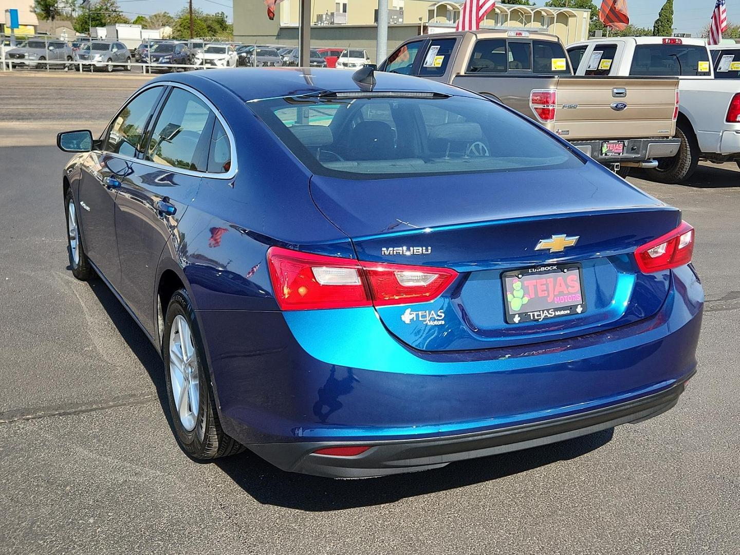 2019 BLUE Chevrolet Malibu LS (1G1ZB5ST3KF) with an ENGINE, 1.5L TURBO DOHC 4-CYLINDER DI engine, located at 4110 Avenue Q, Lubbock, 79412, 33.556553, -101.855820 - 08/02/2024 KEY AN INSPECTION IN ENVELOPE GOD - Photo#2